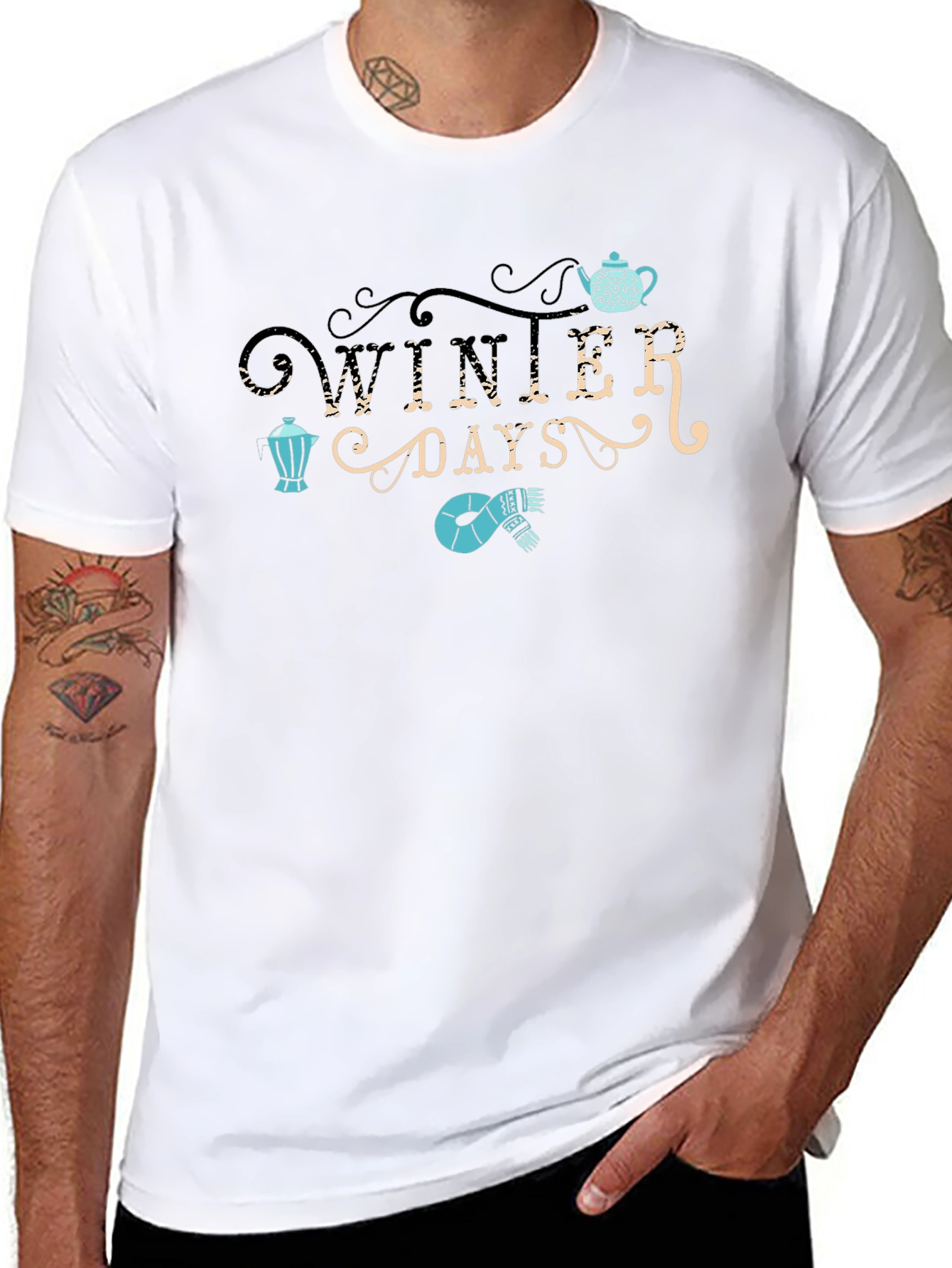 Winter Days Graphic T-Shirt