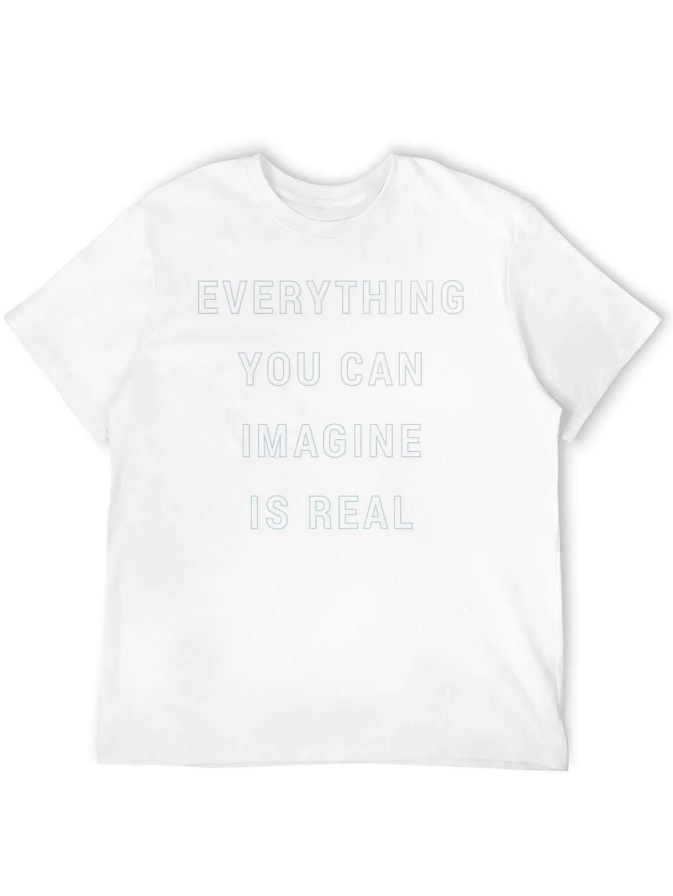 Imagine is Real T-Shirt - Black