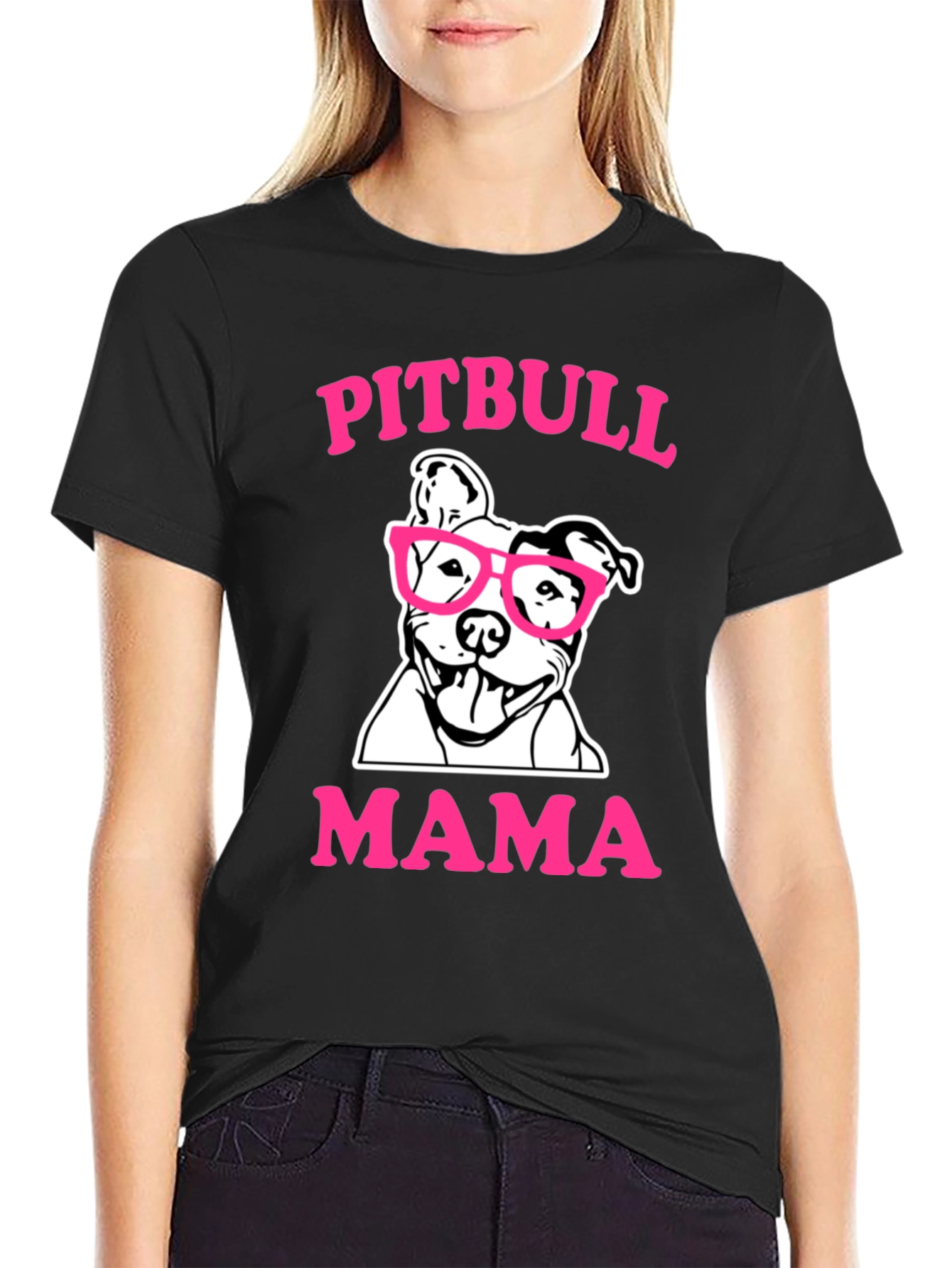 Pitbull Mama Graphic Tee