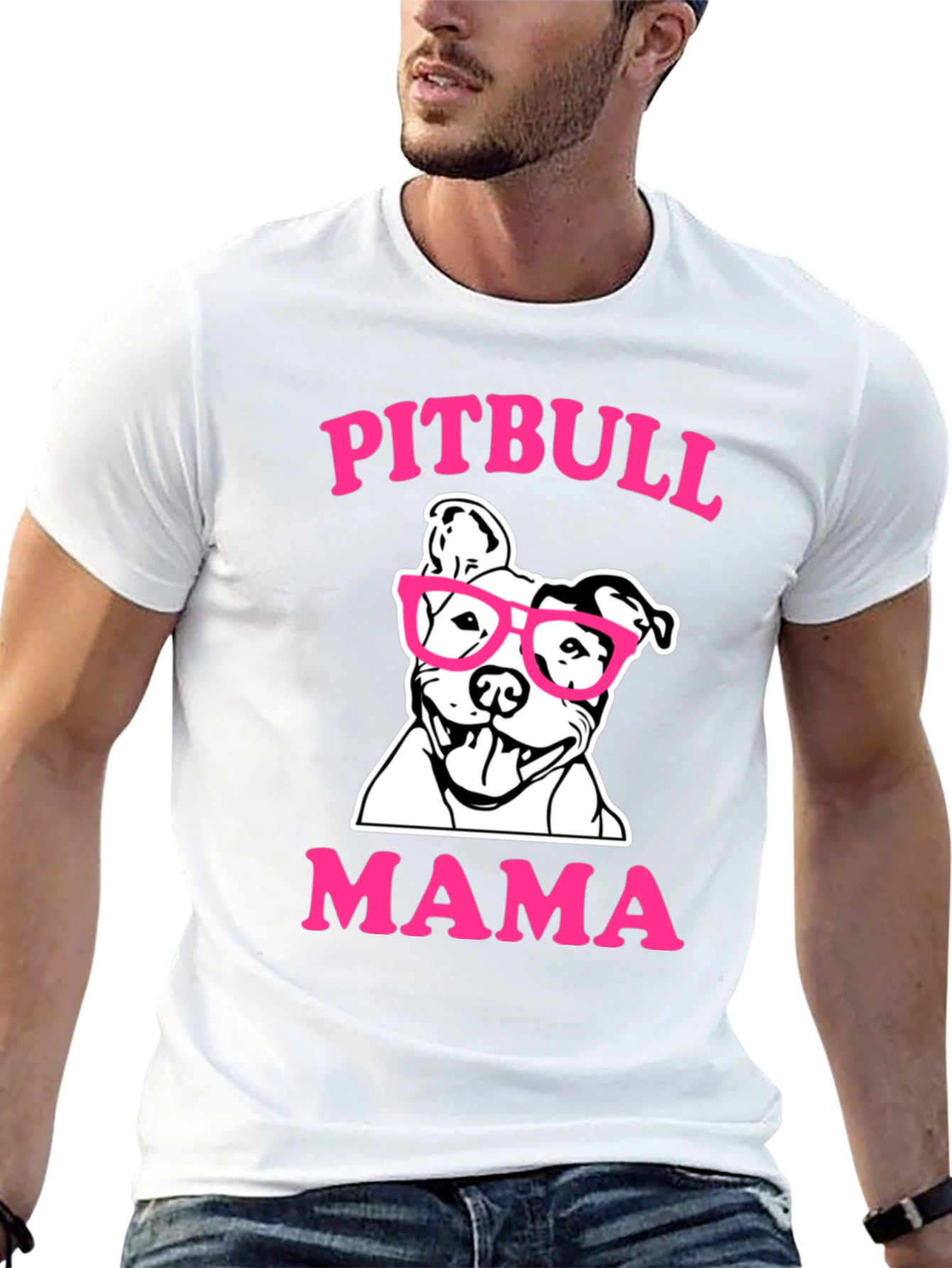 Pitbull Mama Graphic Tee