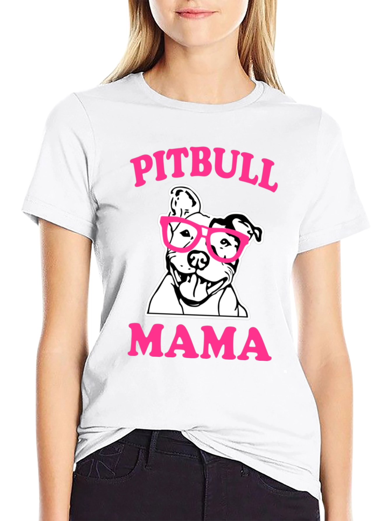 Pitbull Mama Graphic Tee