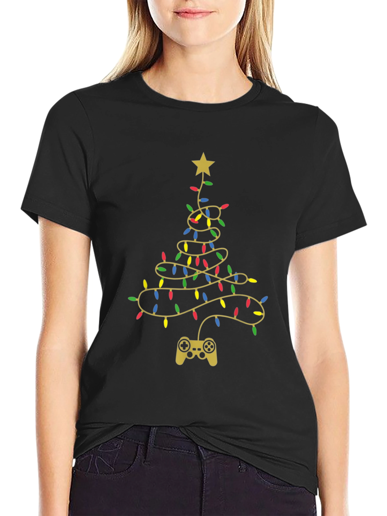Gamer Christmas Tree T-Shirt