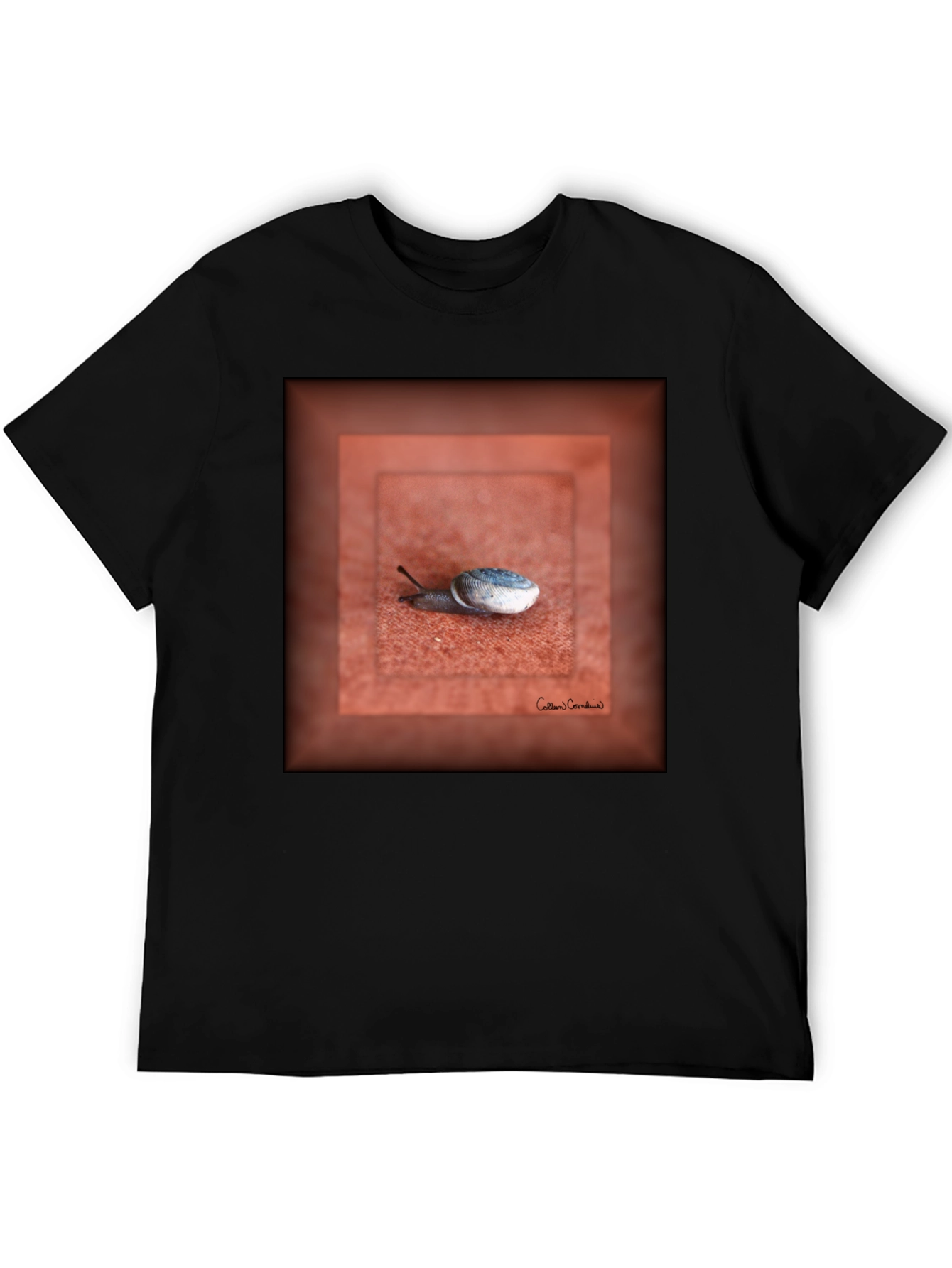 Snail Art Graphic Tee - Unique Unisex T-Shirt
