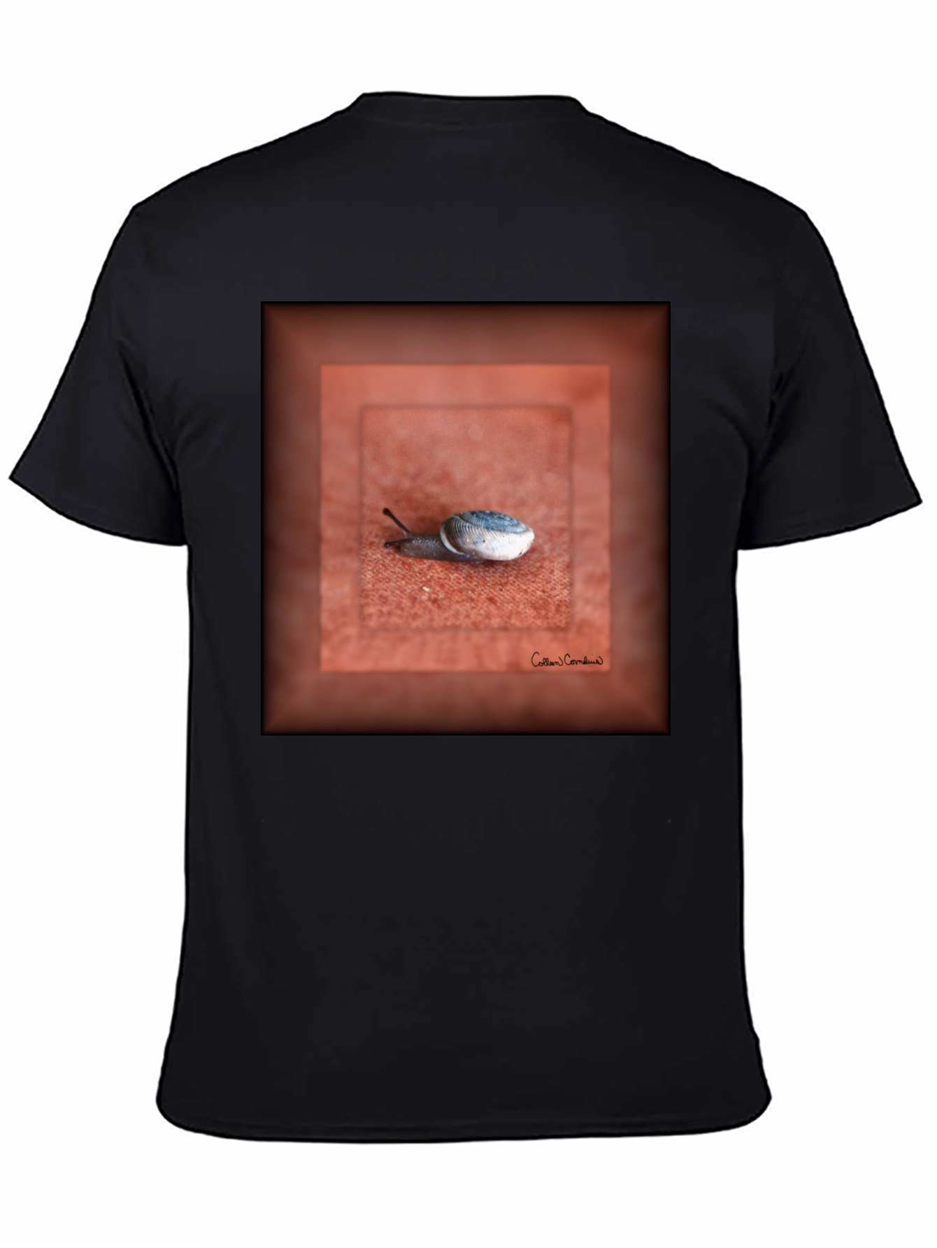 Snail Art Graphic Tee - Unique Unisex T-Shirt