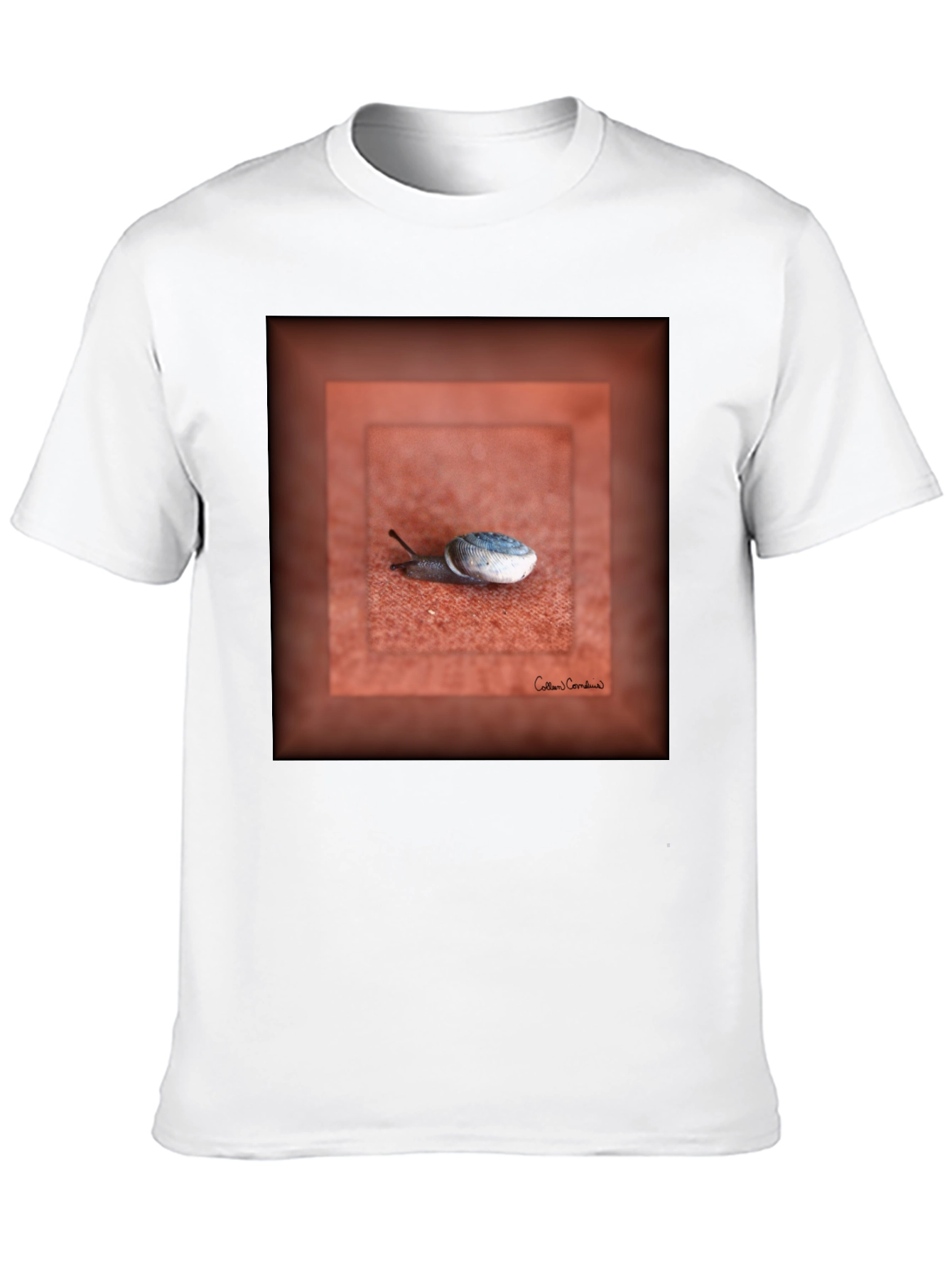 Snail Art Graphic Tee - Unique Unisex T-Shirt