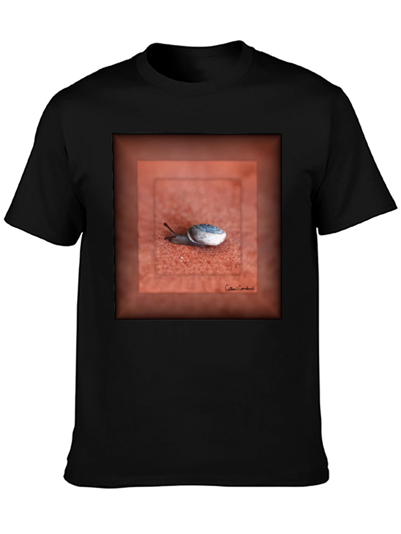 Snail Art Graphic Tee - Unique Unisex T-Shirt