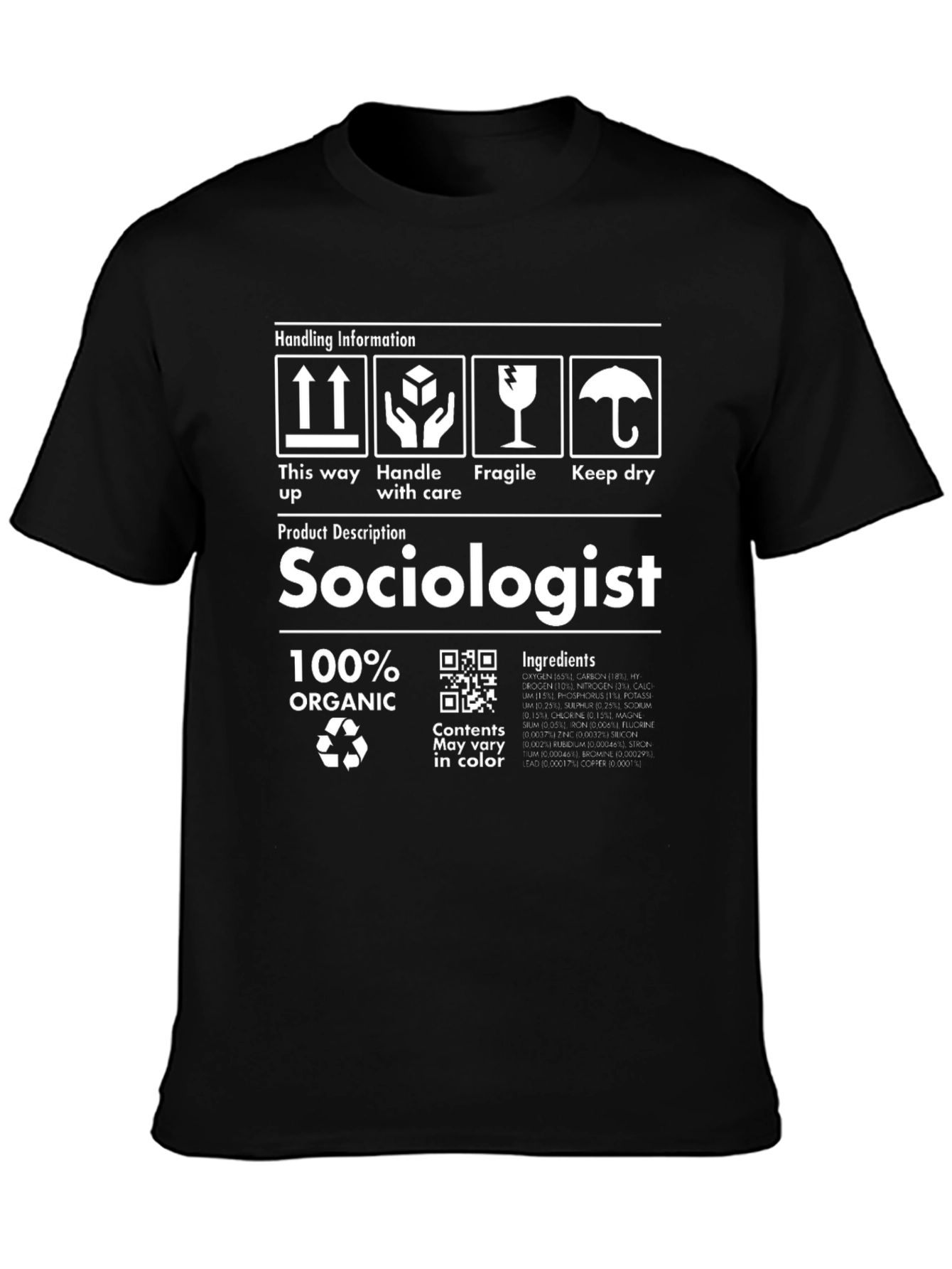 Sociologist T-Shirt - Funny Science Tee