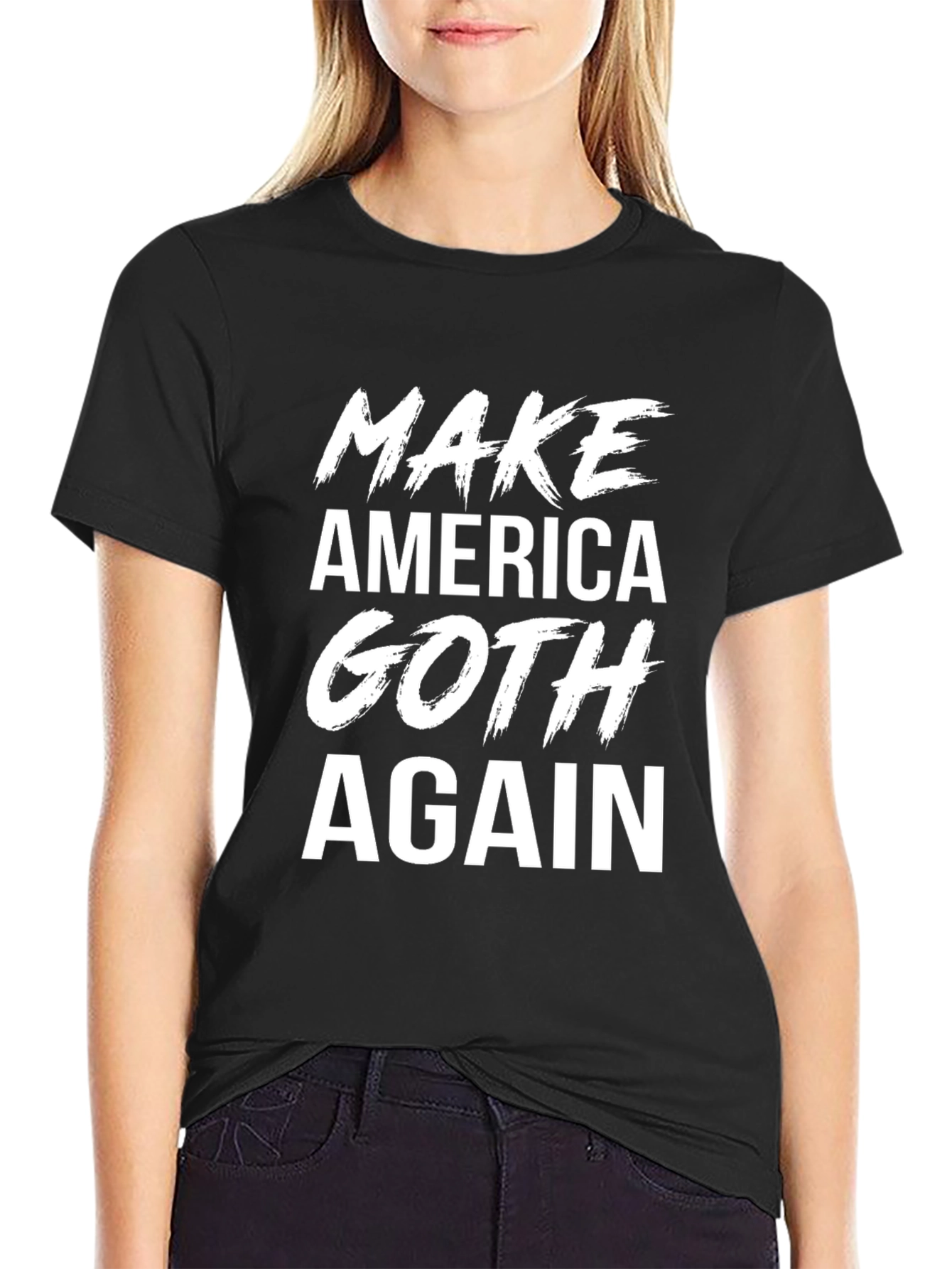 Make America Goth Again Black T-Shirt