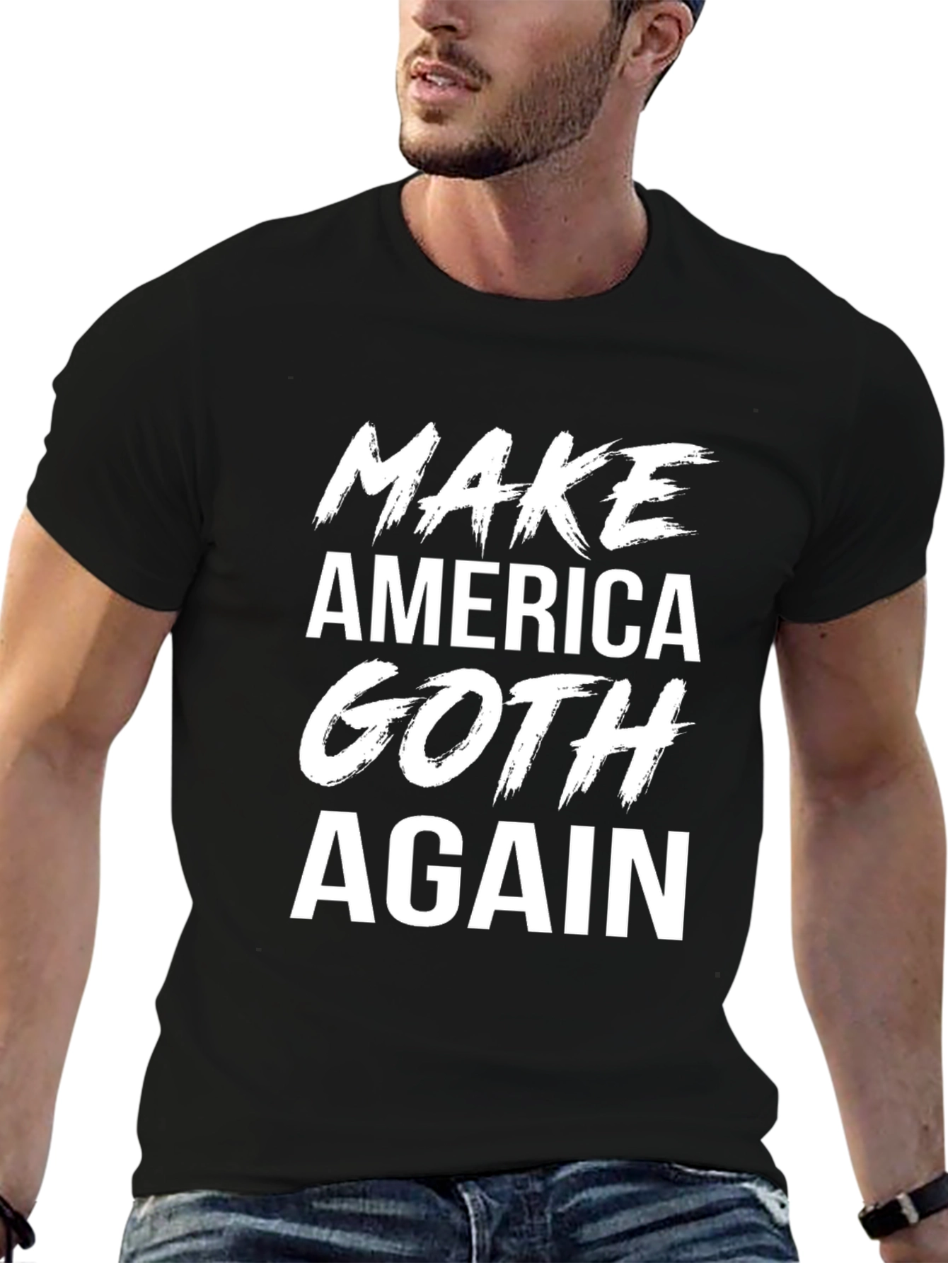 Make America Goth Again Black T-Shirt