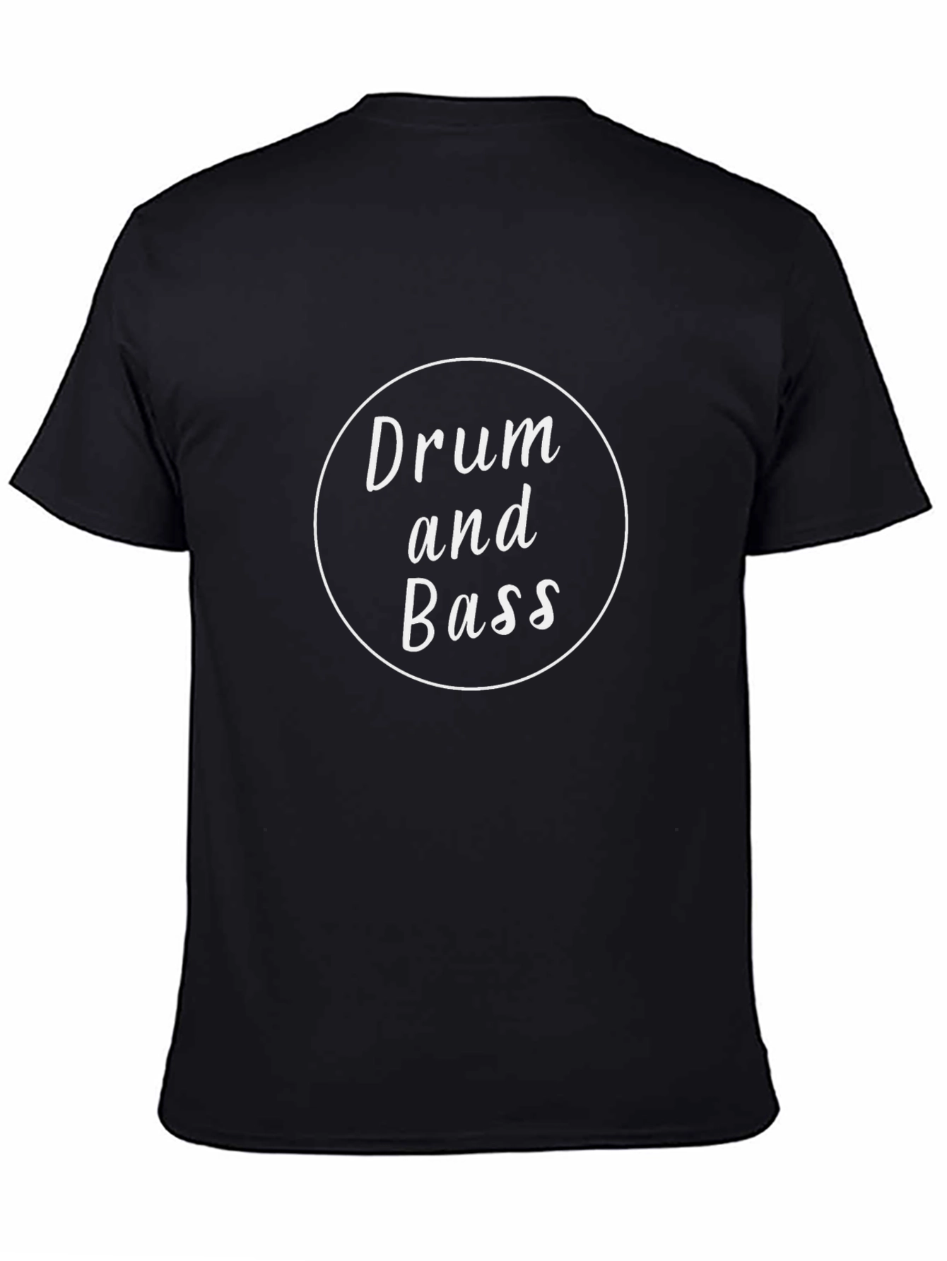 Drum and Bass Graphic T-Shirt - Black