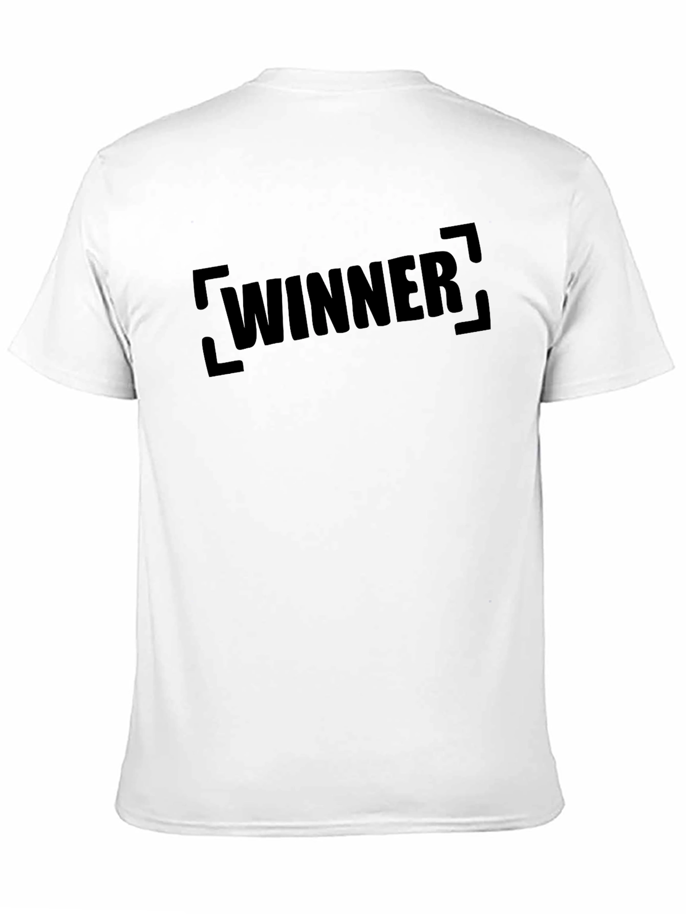 WINNER Graphic Tee - Black Cotton T-Shirt