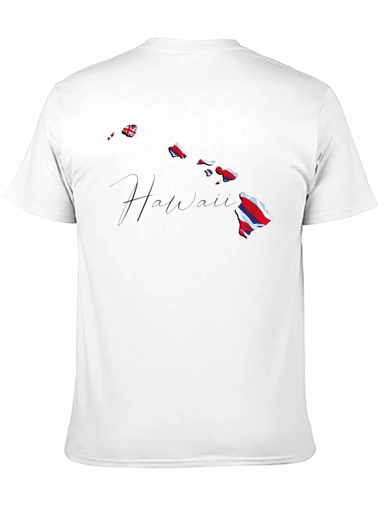 Hawaii Islands Map T-Shirt