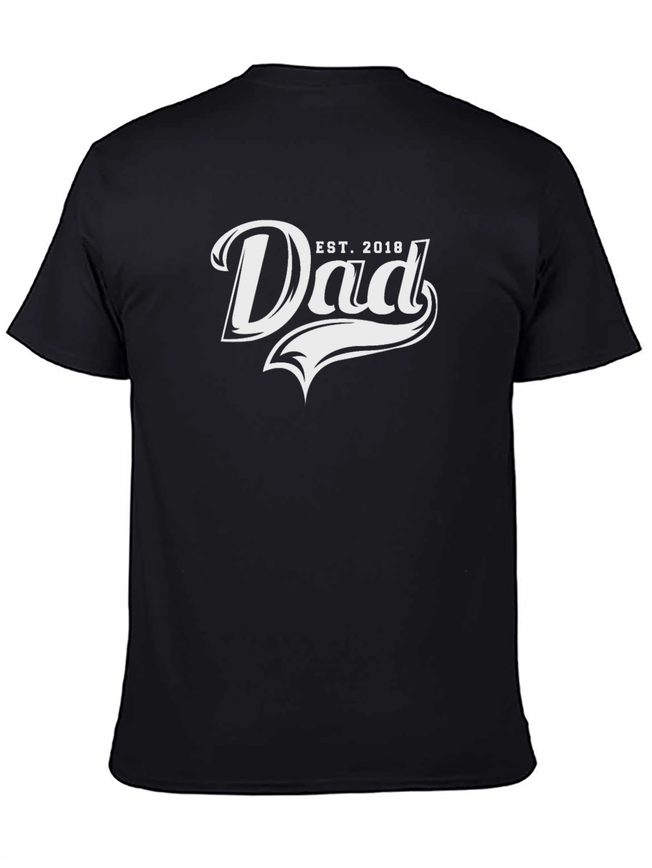 Dad Est. 2018 T-Shirt - New Parent Gift