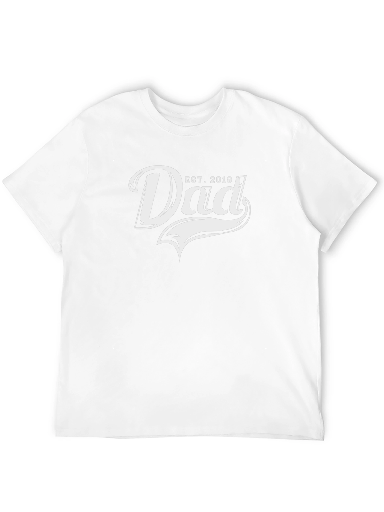 Dad Est. 2018 T-Shirt - New Parent Gift