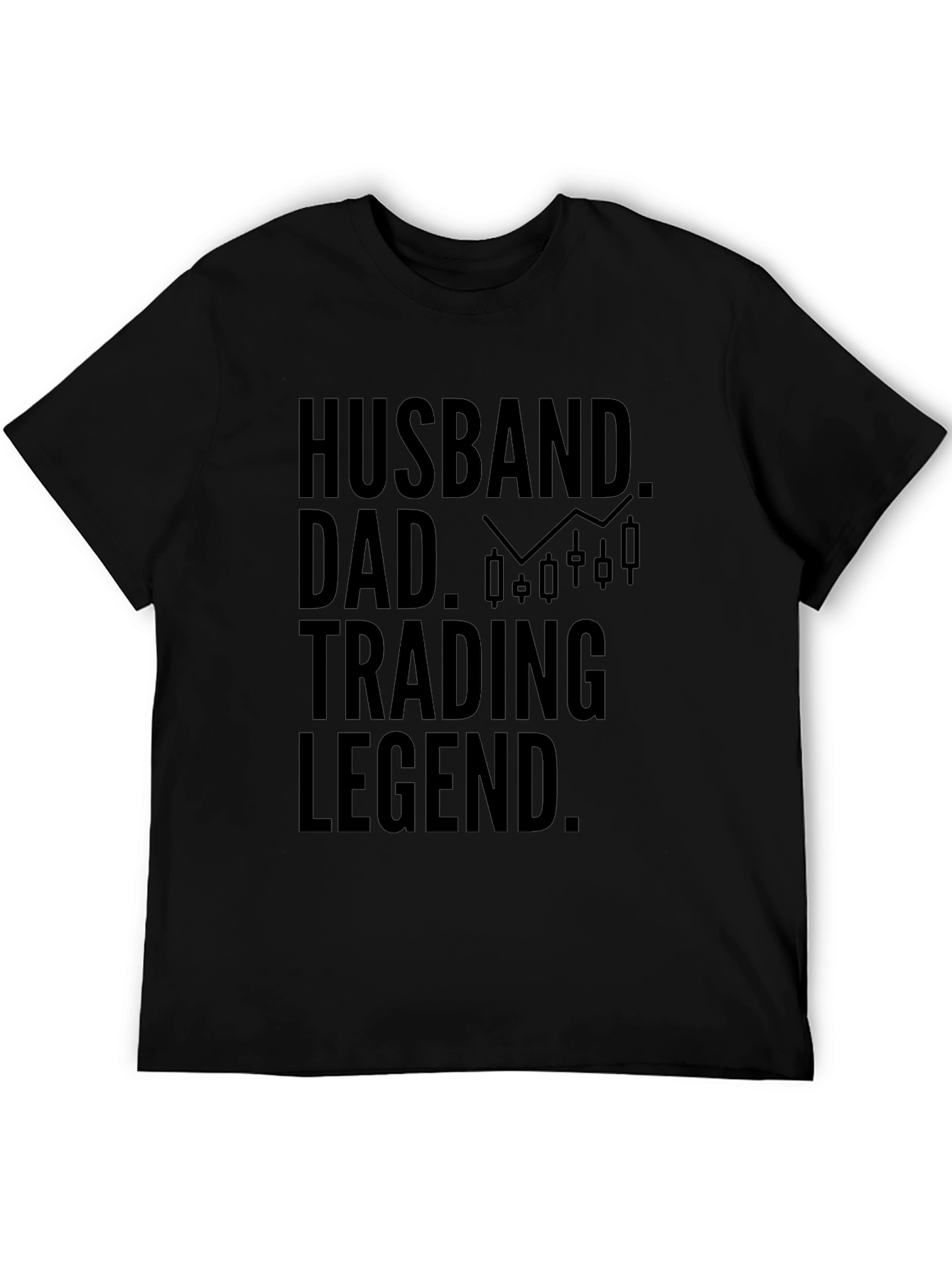 Husband Dad Trading Legend Graphic Tee