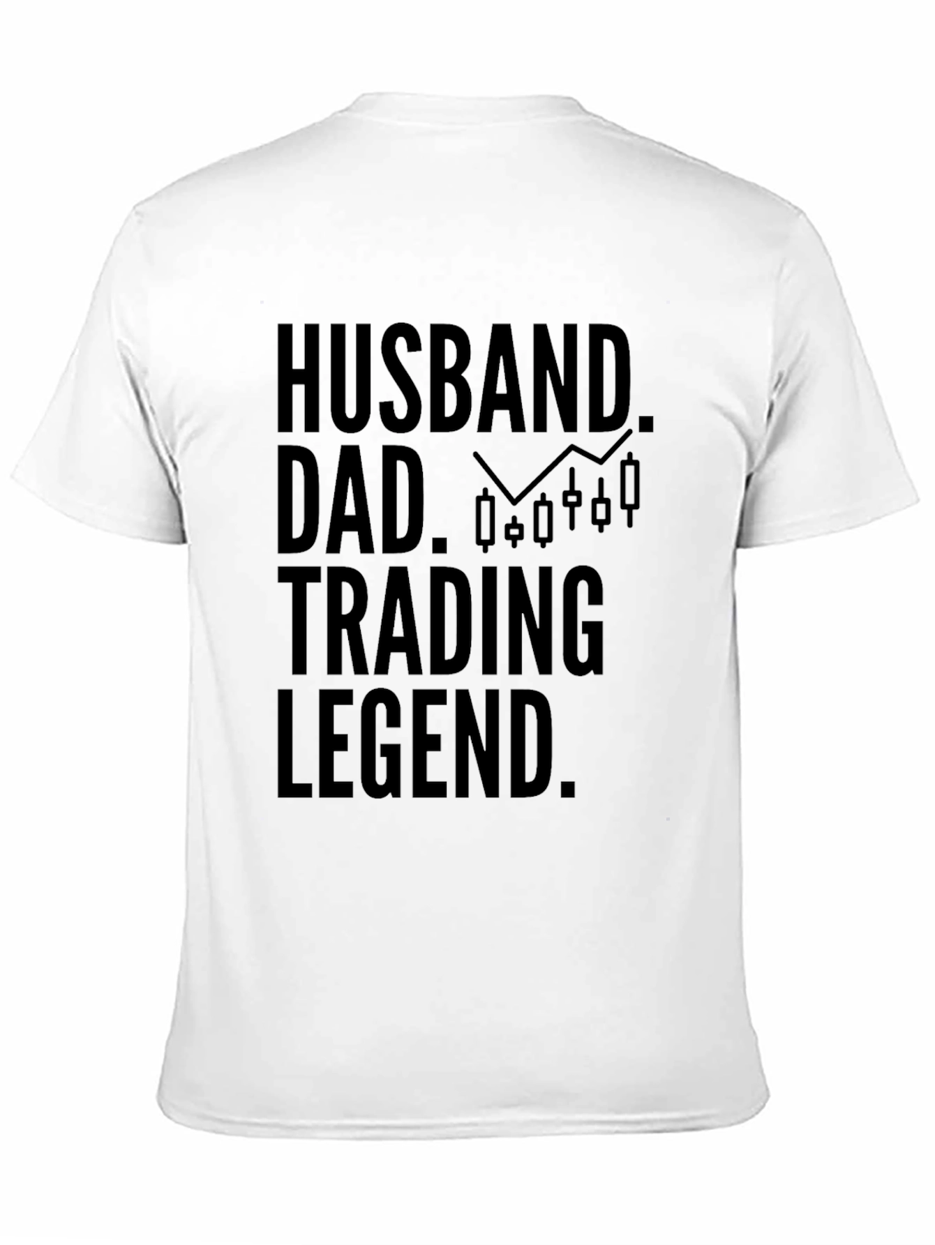 Husband Dad Trading Legend Graphic Tee