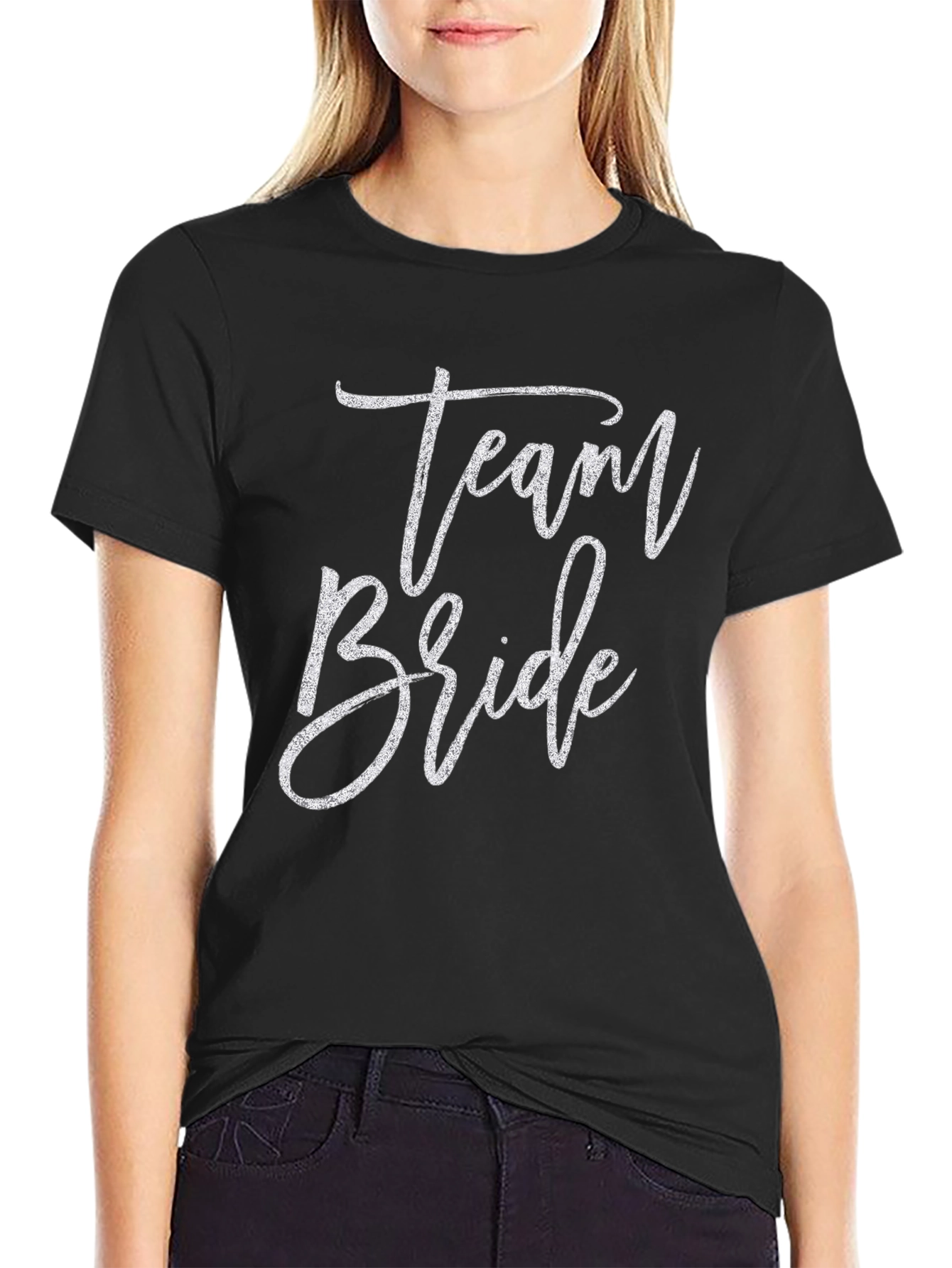 Team Bride Graphic Tee - Bridal Party T-Shirt