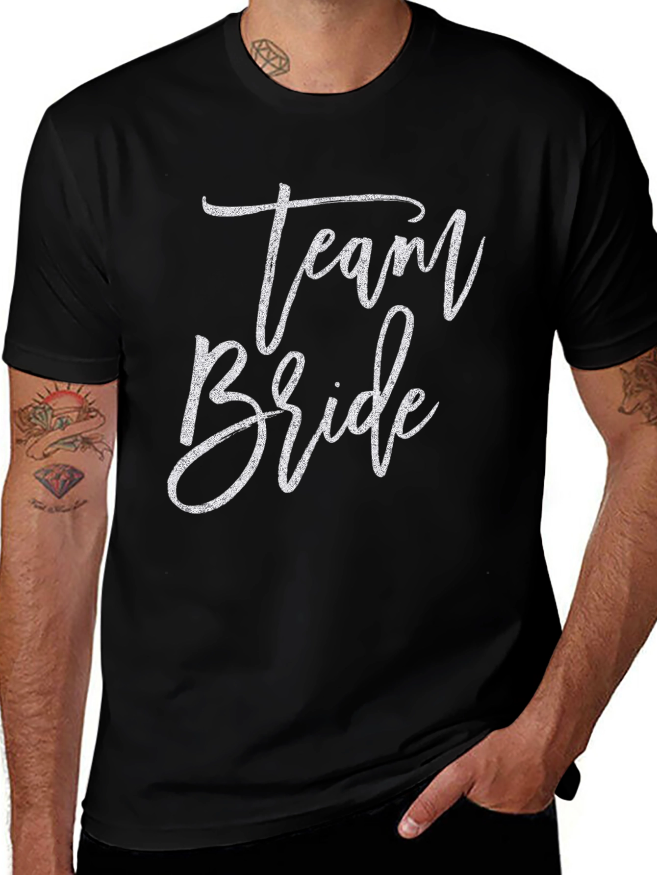 Team Bride Graphic Tee - Bridal Party T-Shirt