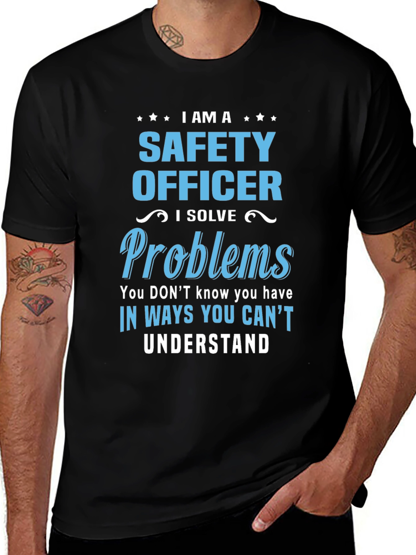 Safety Officer Funny T-Shirt - Problem Solver