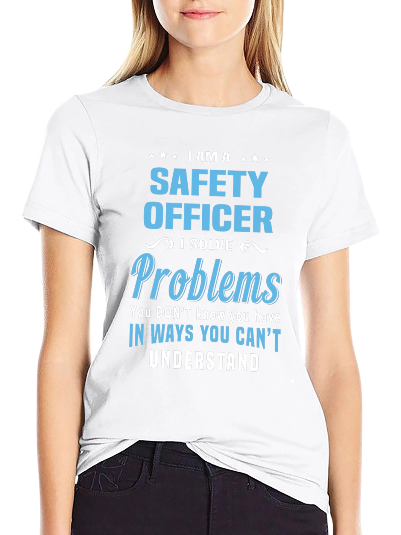 Safety Officer Funny T-Shirt - Problem Solver