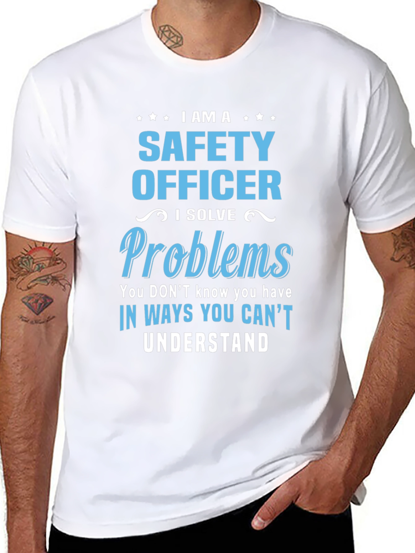 Safety Officer Funny T-Shirt - Problem Solver