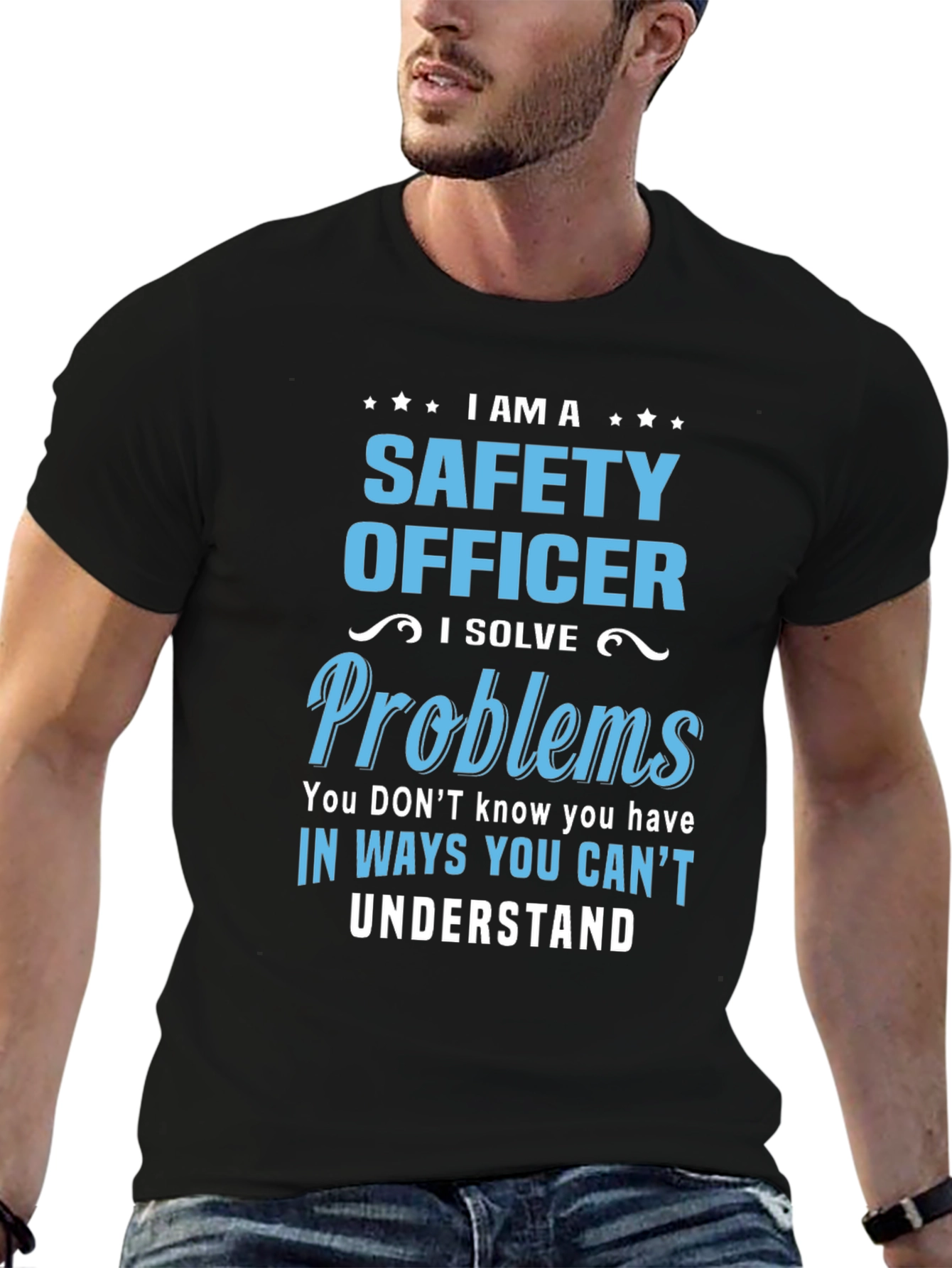 Safety Officer Funny T-Shirt - Problem Solver