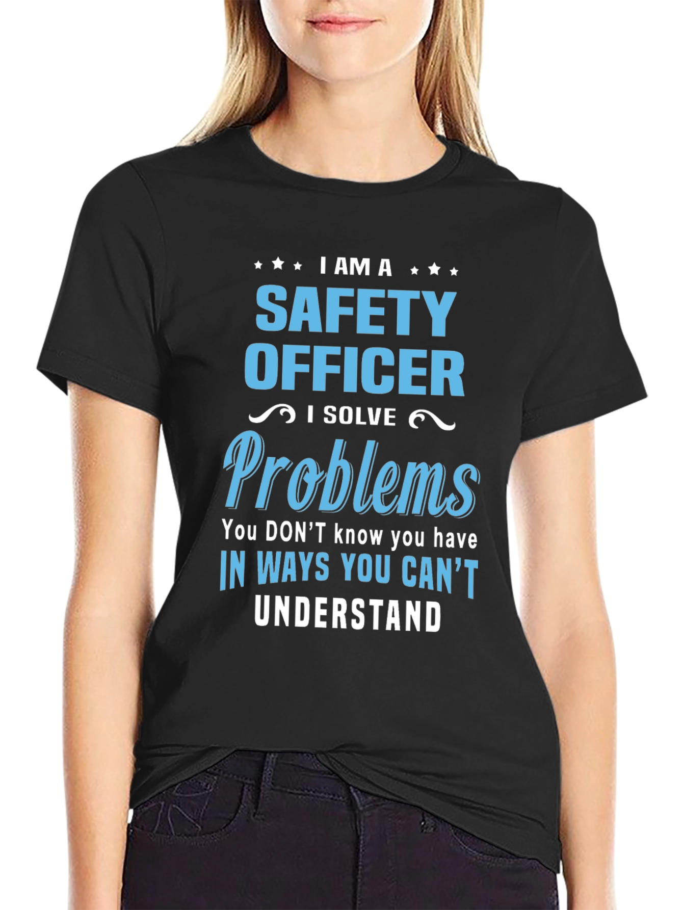Safety Officer Funny T-Shirt - Problem Solver