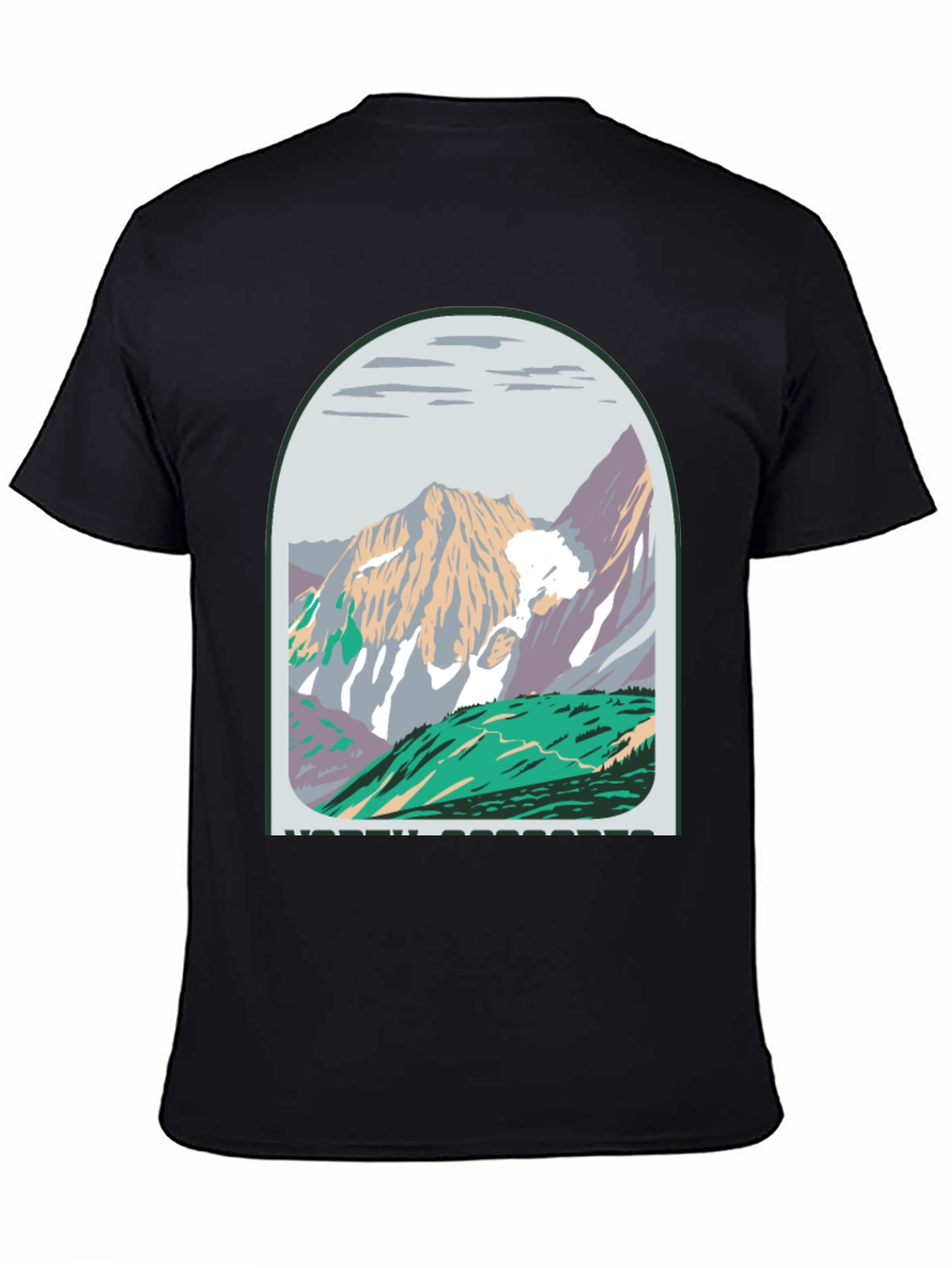 Mountain Range Graphic T-Shirt