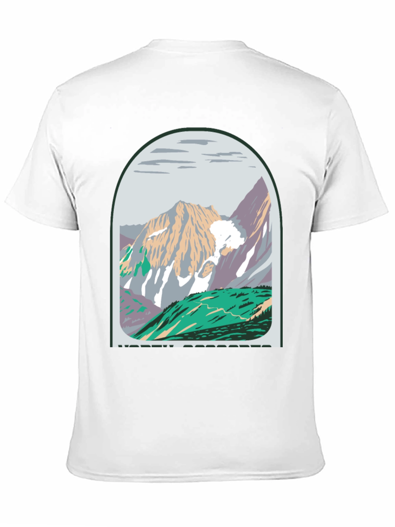 Mountain Range Graphic T-Shirt