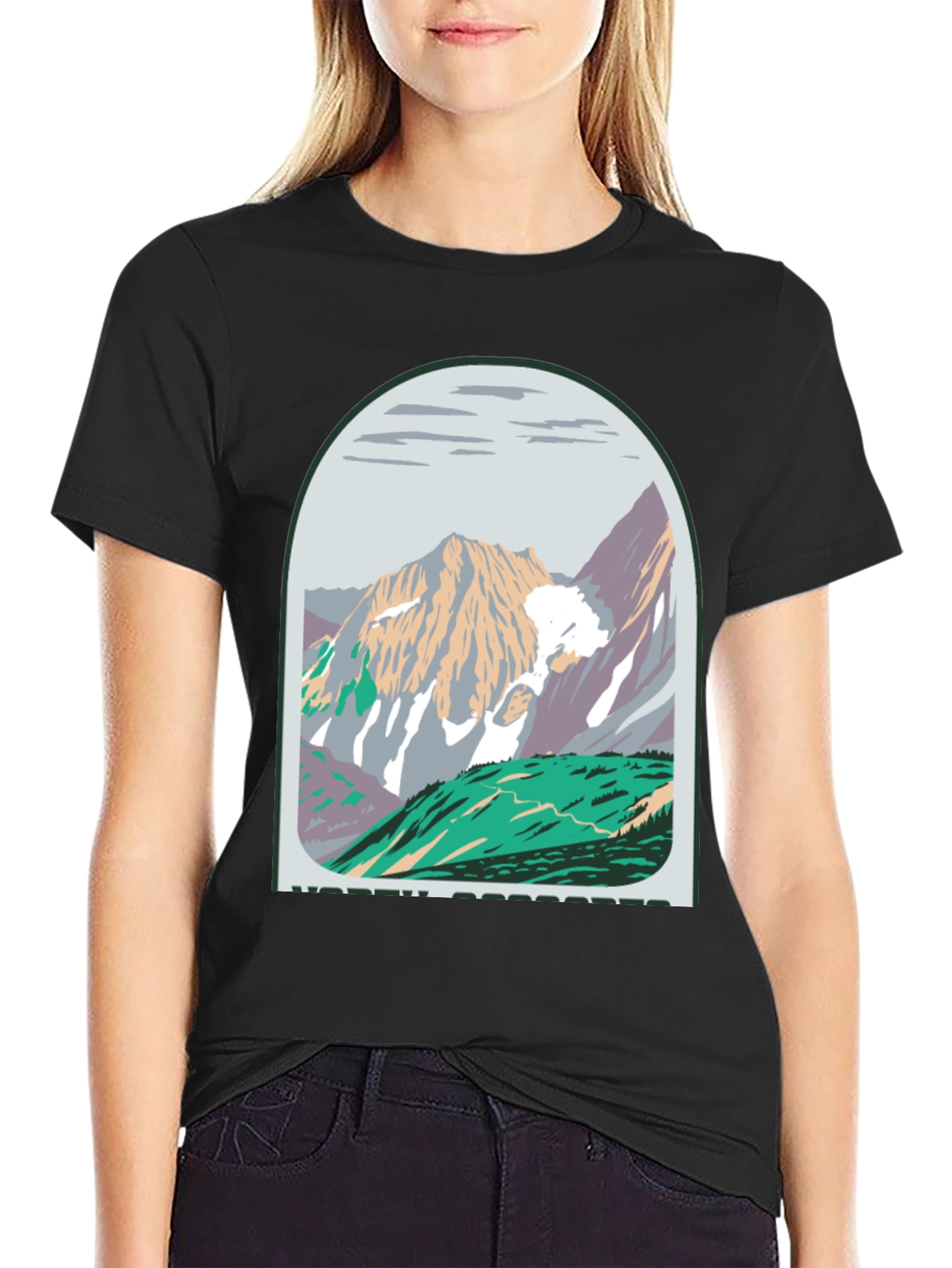 Mountain Range Graphic T-Shirt
