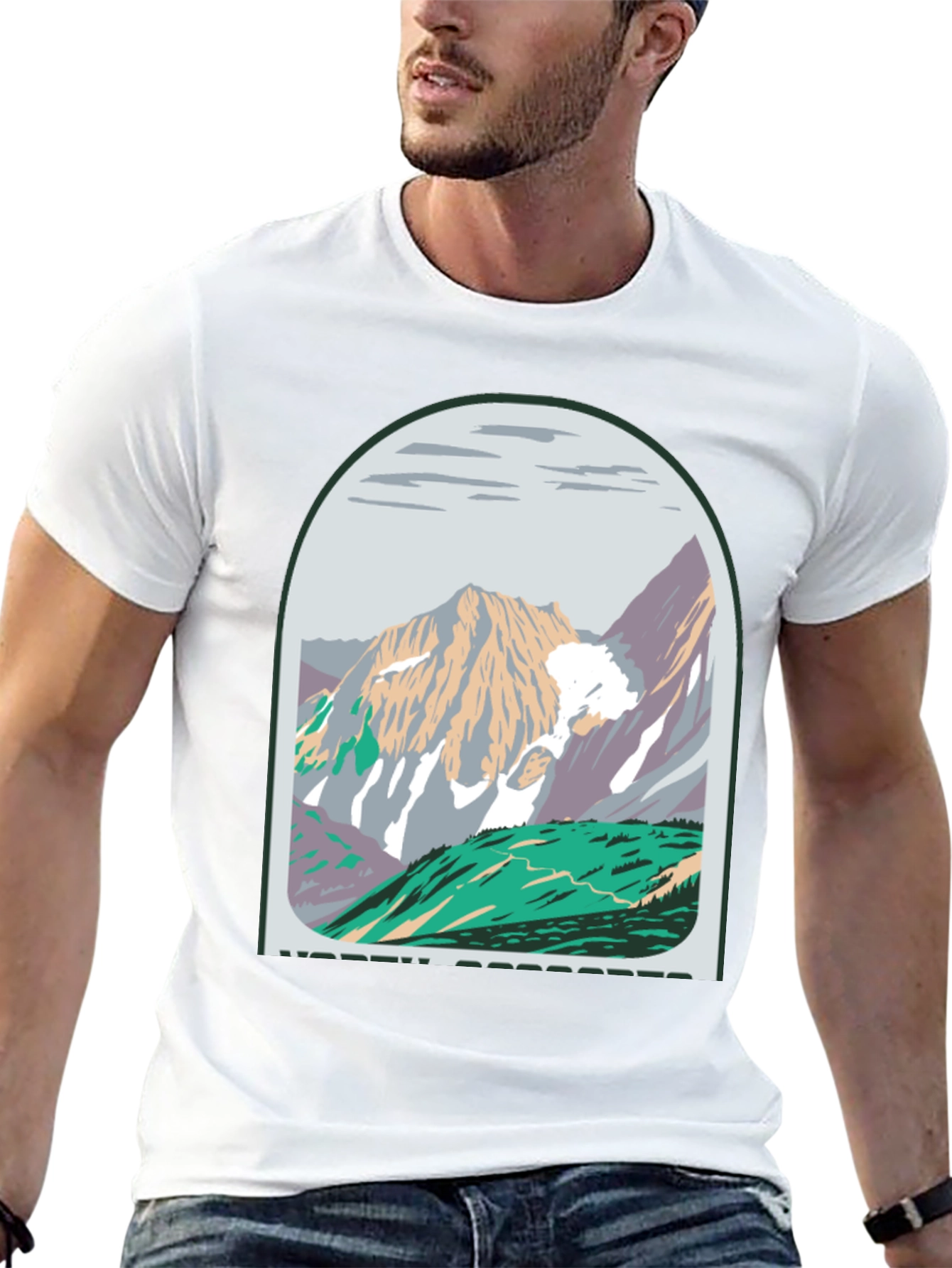 Mountain Range Graphic T-Shirt