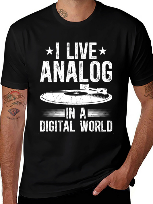 Analog in a Digital World T-Shirt