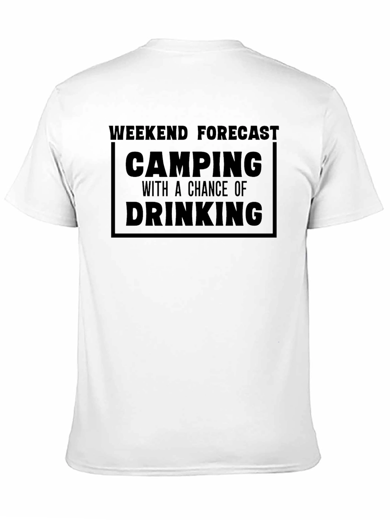 Camping Drinking Forecast T-Shirt