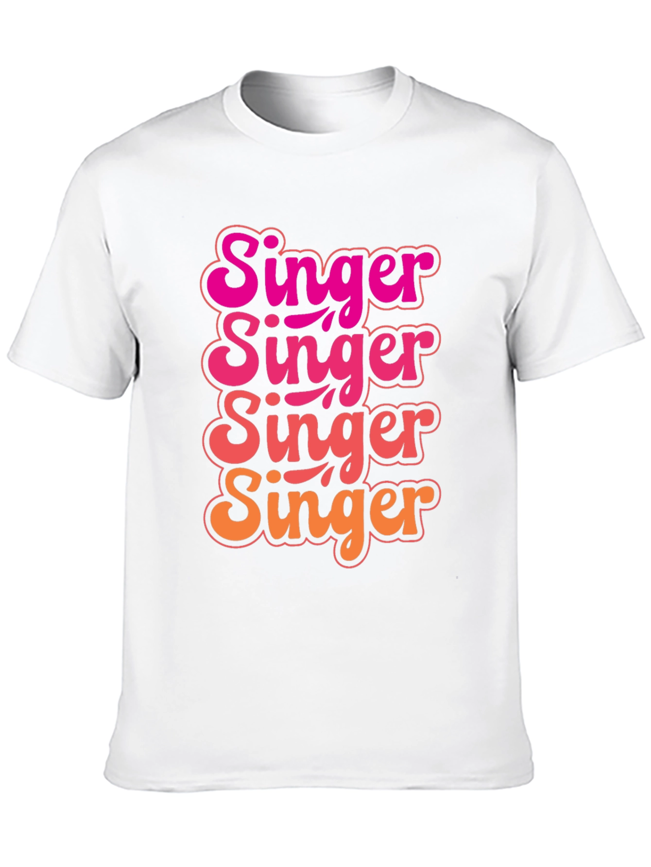 Singer Graphic Tee - Retro Inspired Black T-Shirt