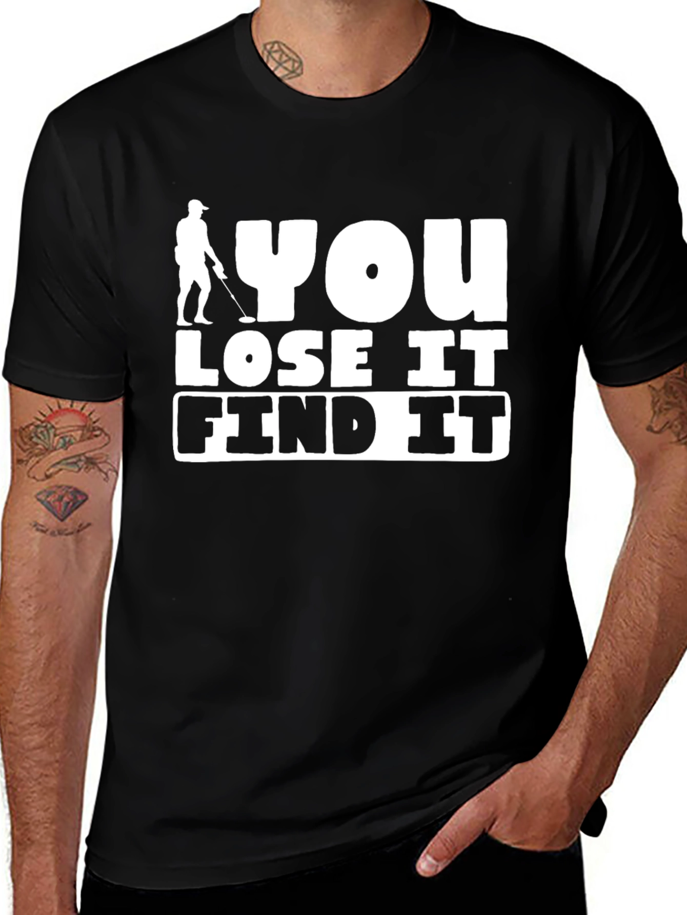 You Lose It Find It Graphic Tee