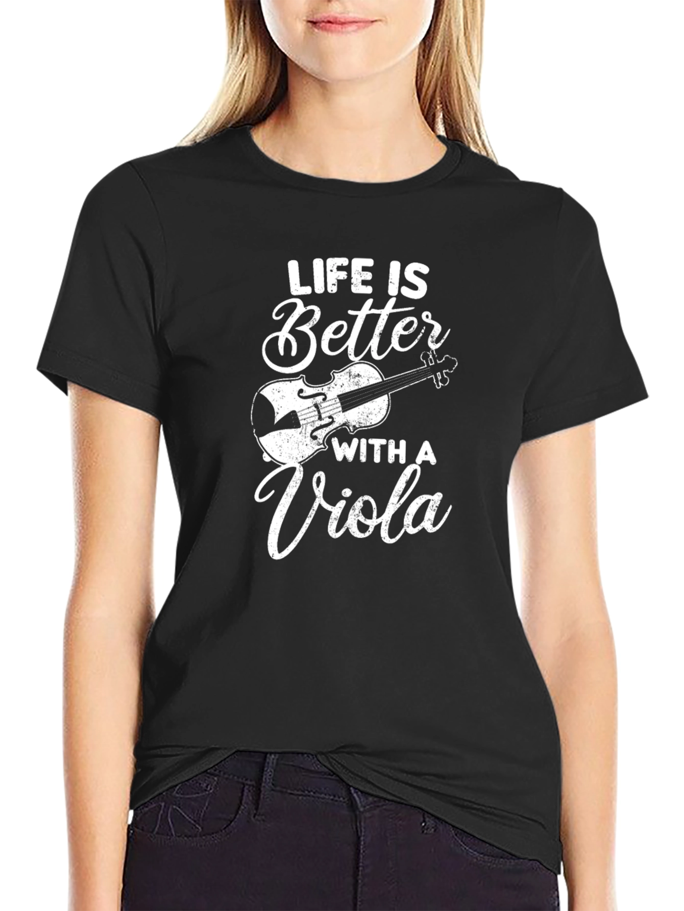 Life is Better With a Viola T-Shirt