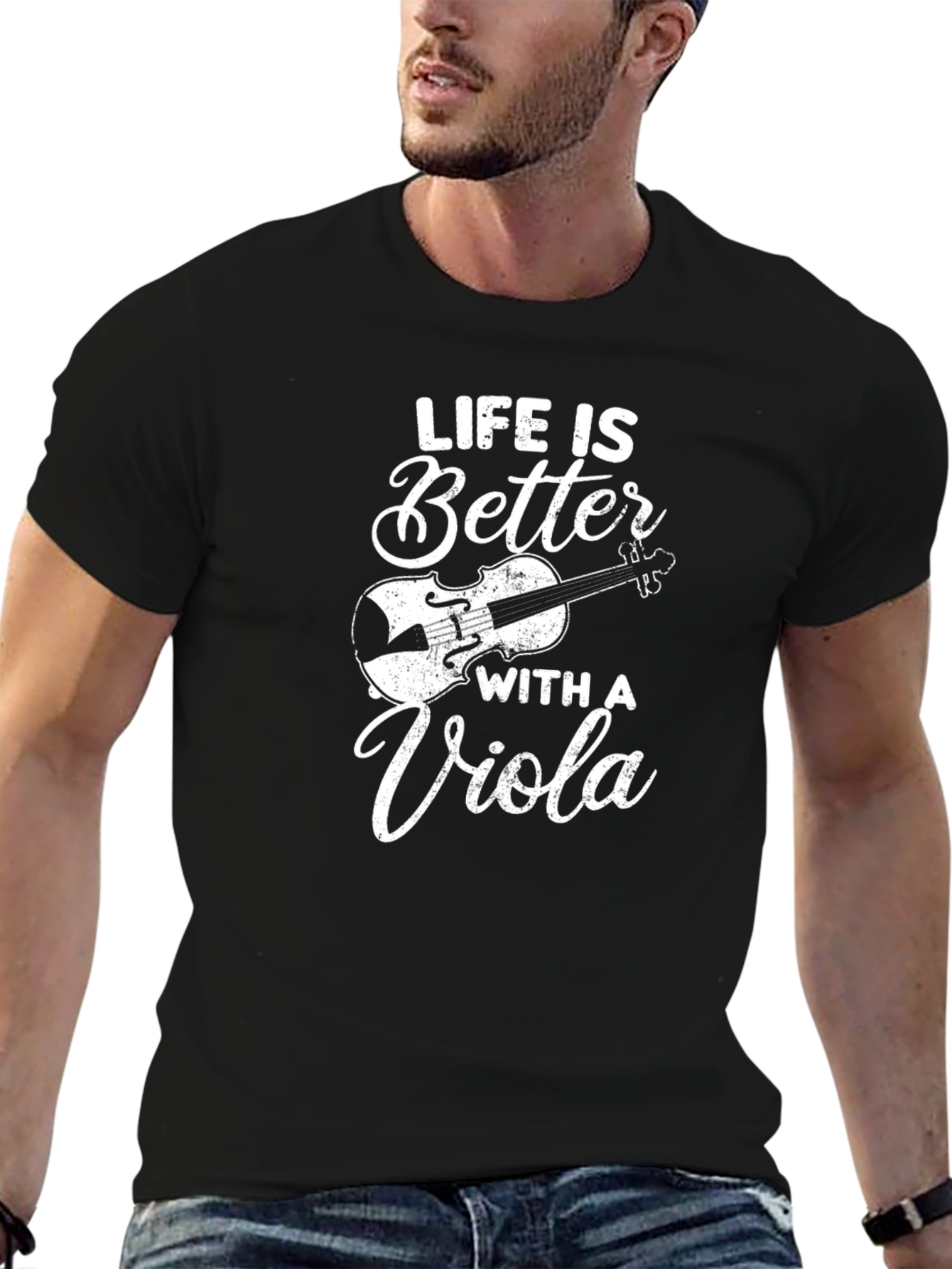 Life is Better With a Viola T-Shirt