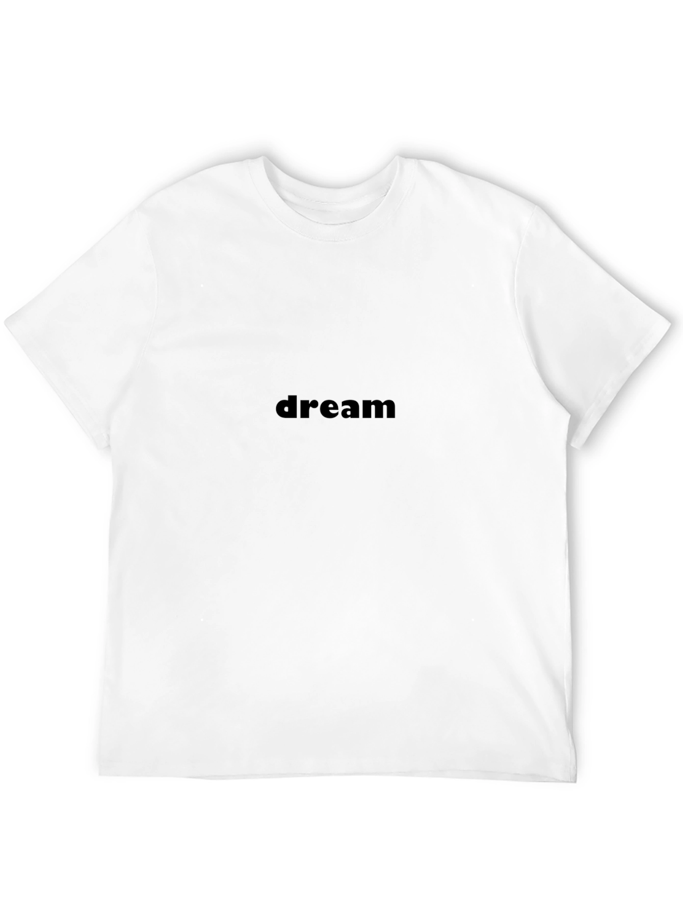 Dream Black Tee - Minimalist Style