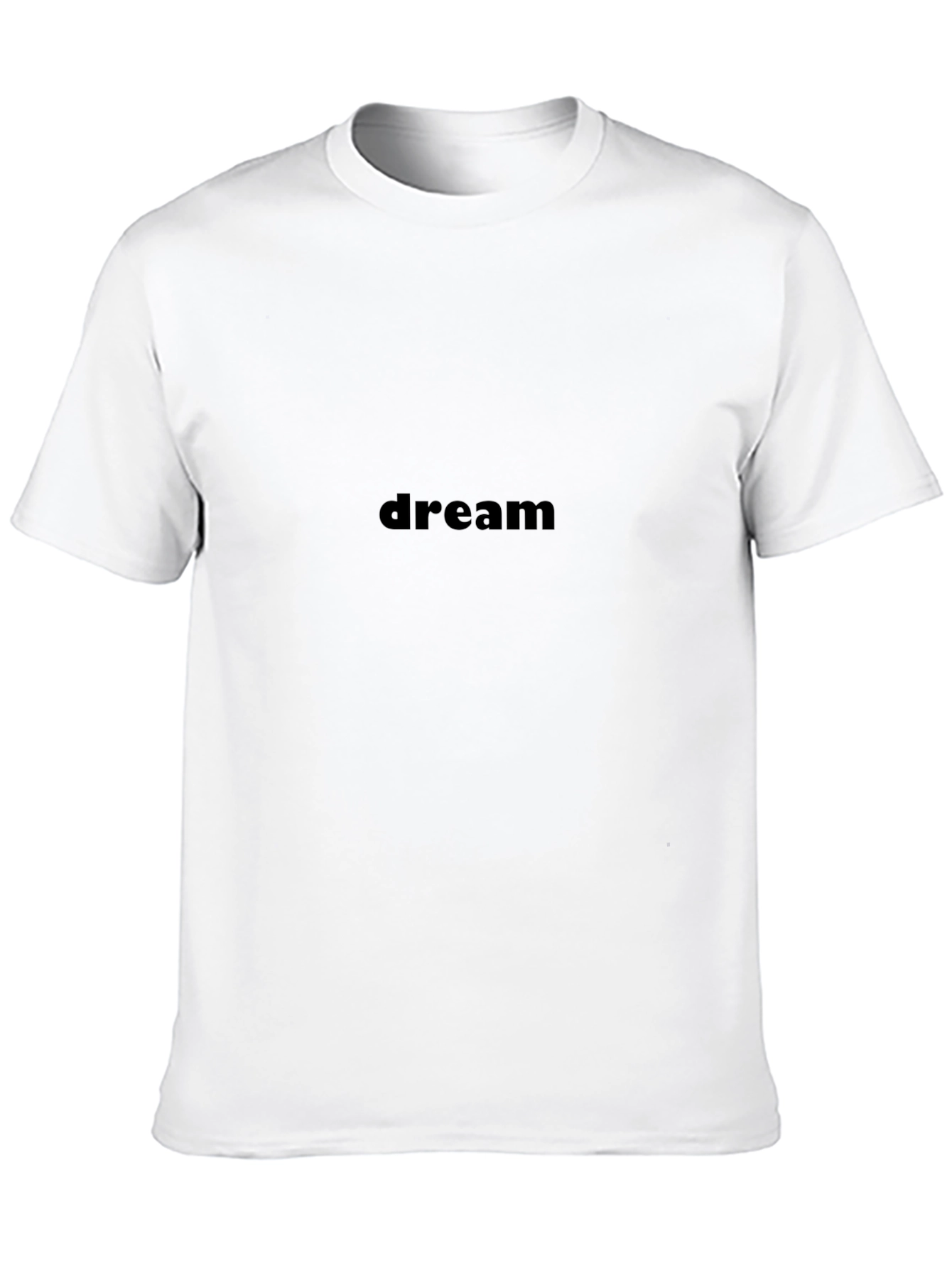 Dream Black Tee - Minimalist Style