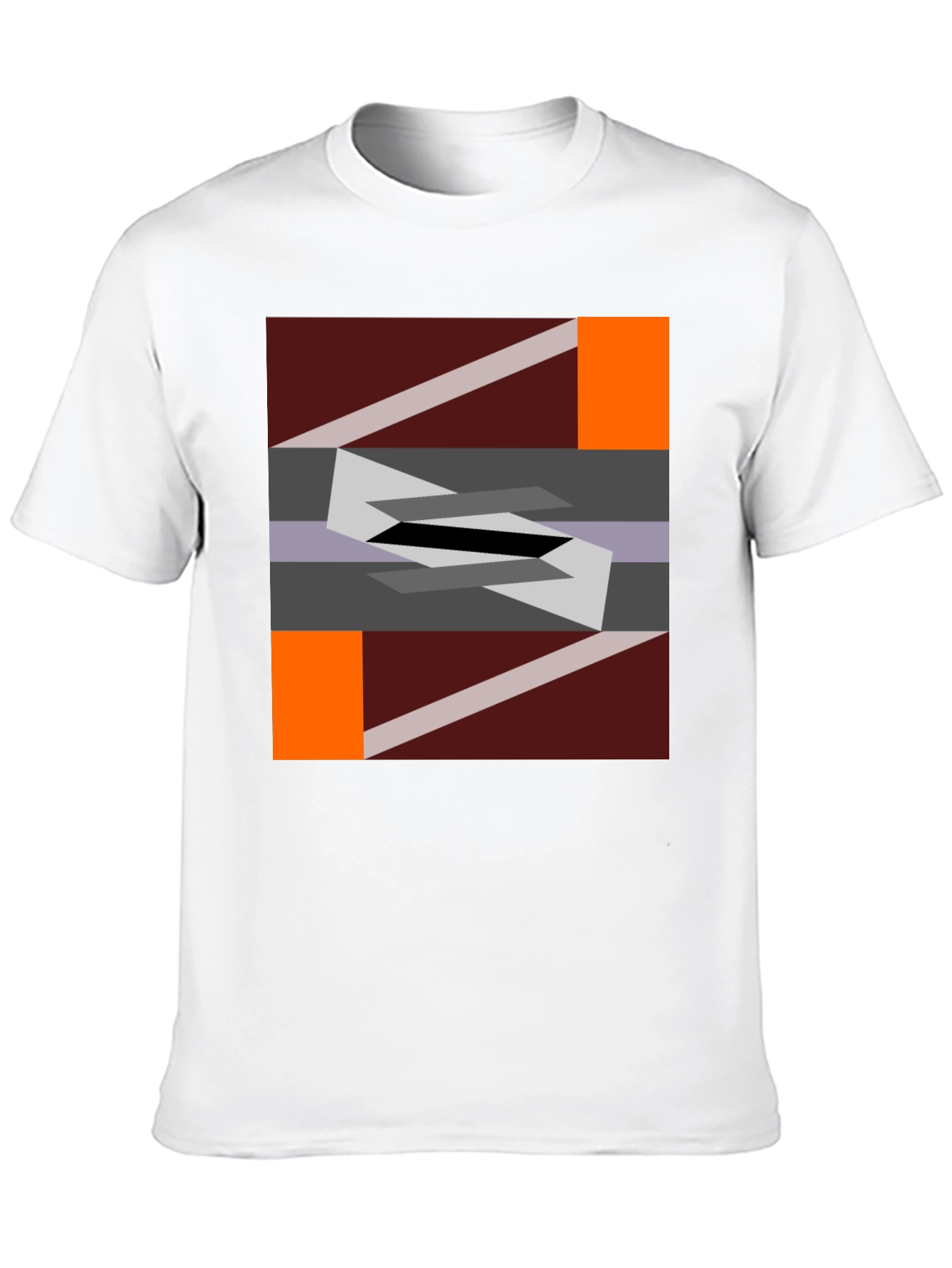 Geometric Abstract Graphic T-Shirt