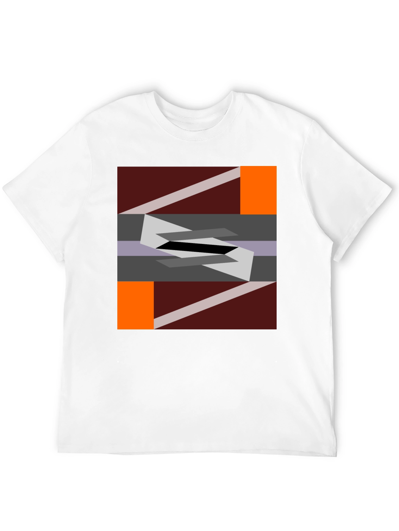 Geometric Abstract Graphic T-Shirt
