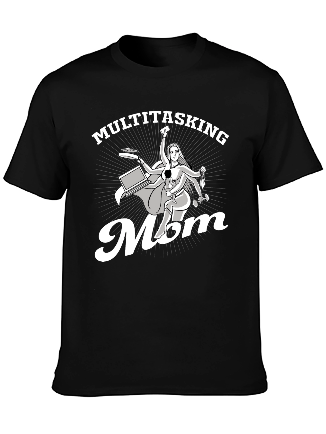 Multitasking Mom T-Shirt - Supermom Tee