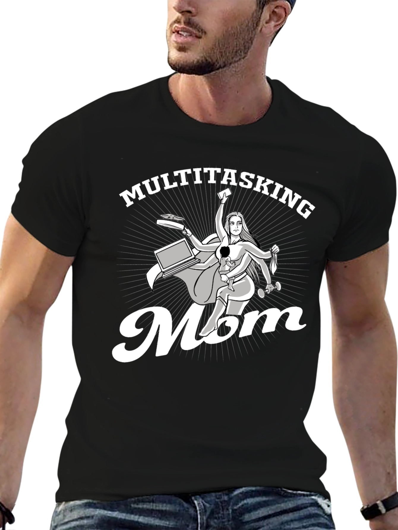 Multitasking Mom T-Shirt - Supermom Tee
