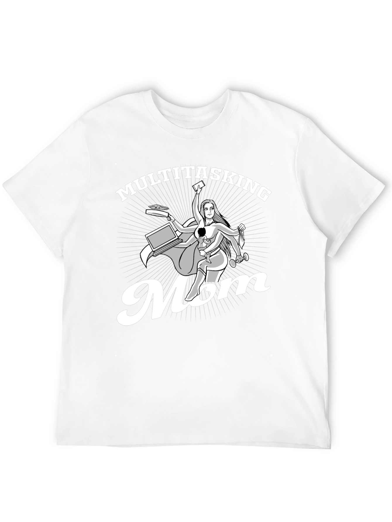 Multitasking Mom T-Shirt - Supermom Tee