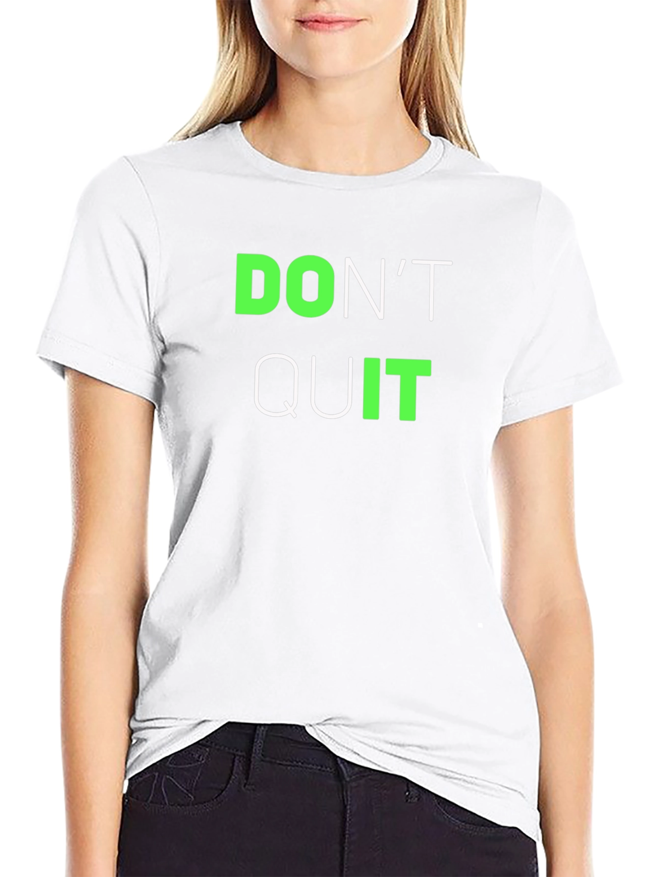 Motivational Dont Quit Graphic Tee