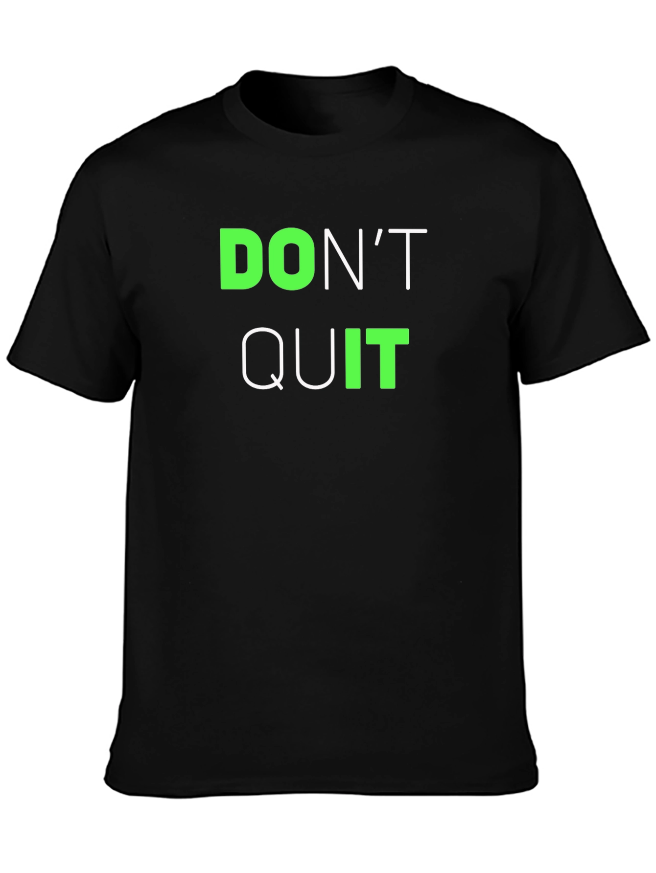 Motivational Dont Quit Graphic Tee