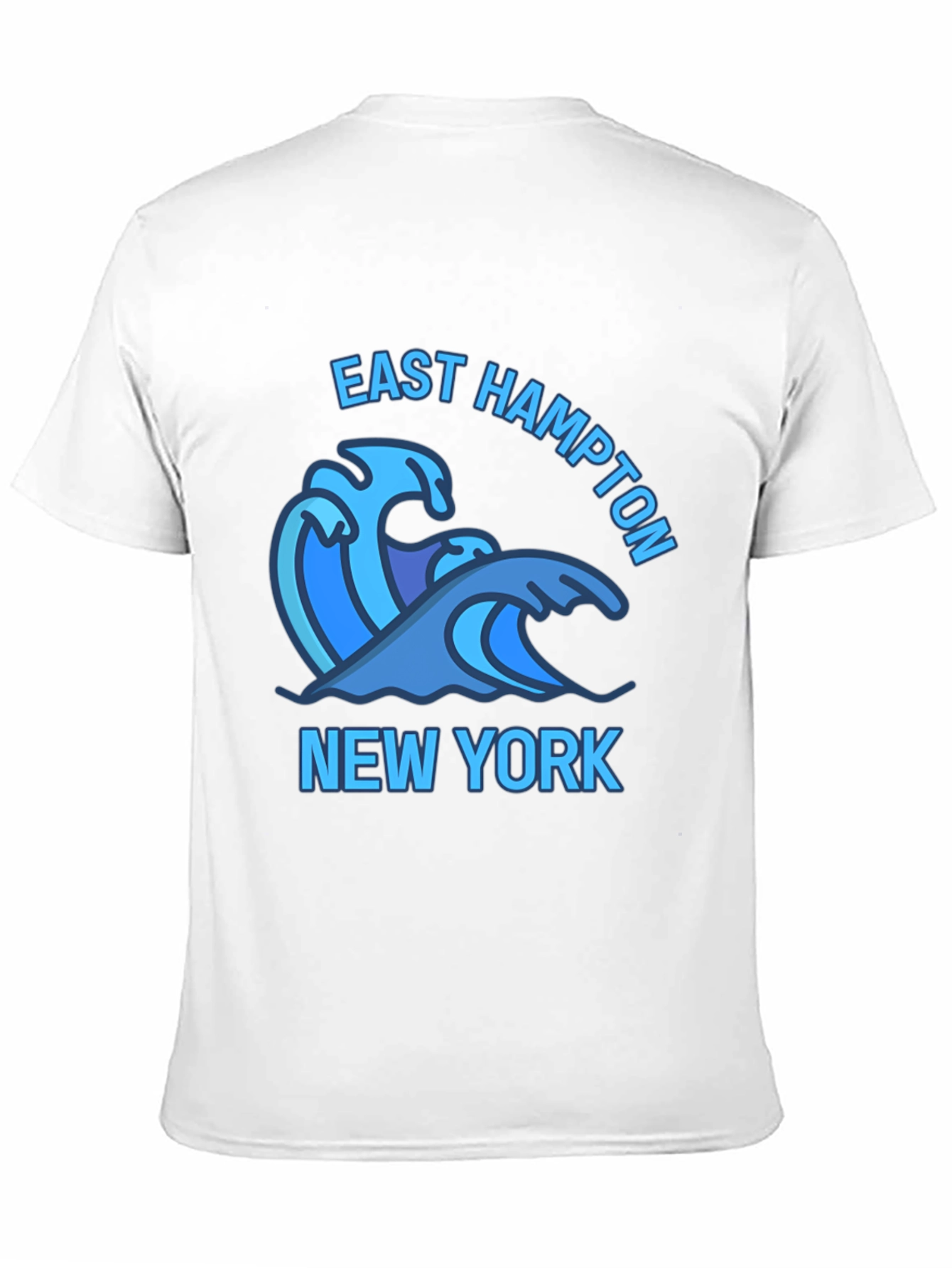 East Hampton New York Wave Graphic Tee