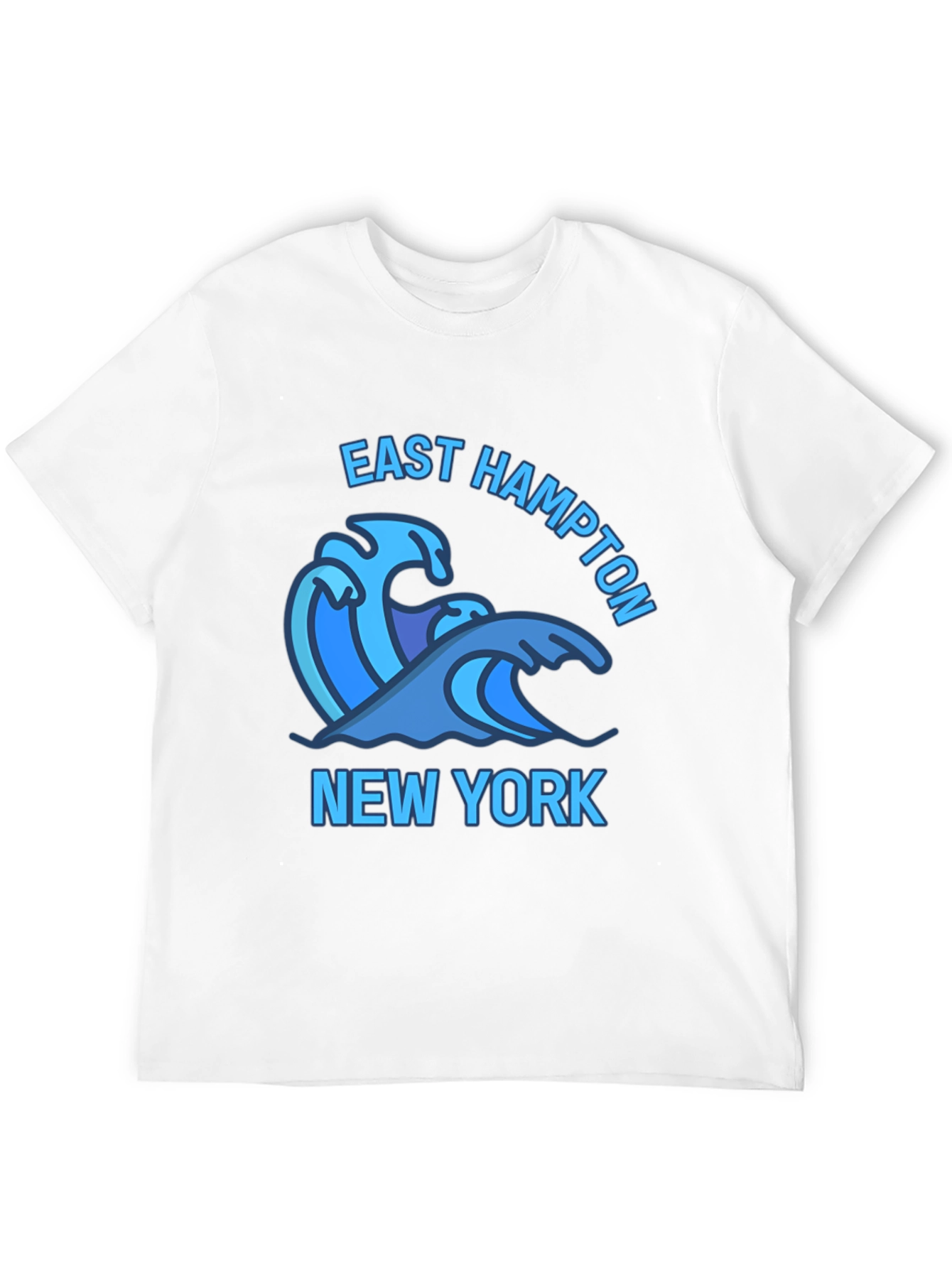 East Hampton New York Wave Graphic Tee