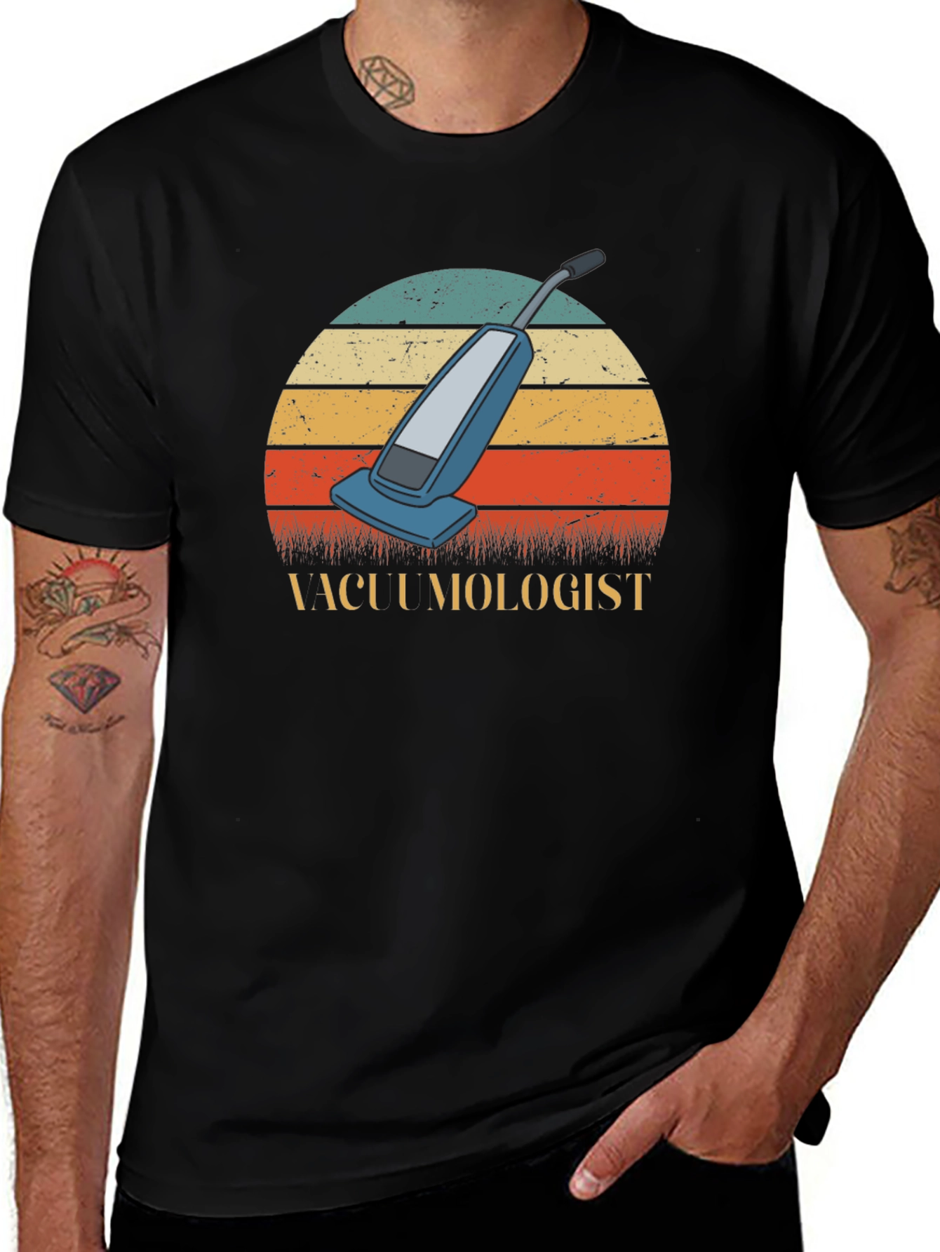 Vacuümologist Retro T-Shirt