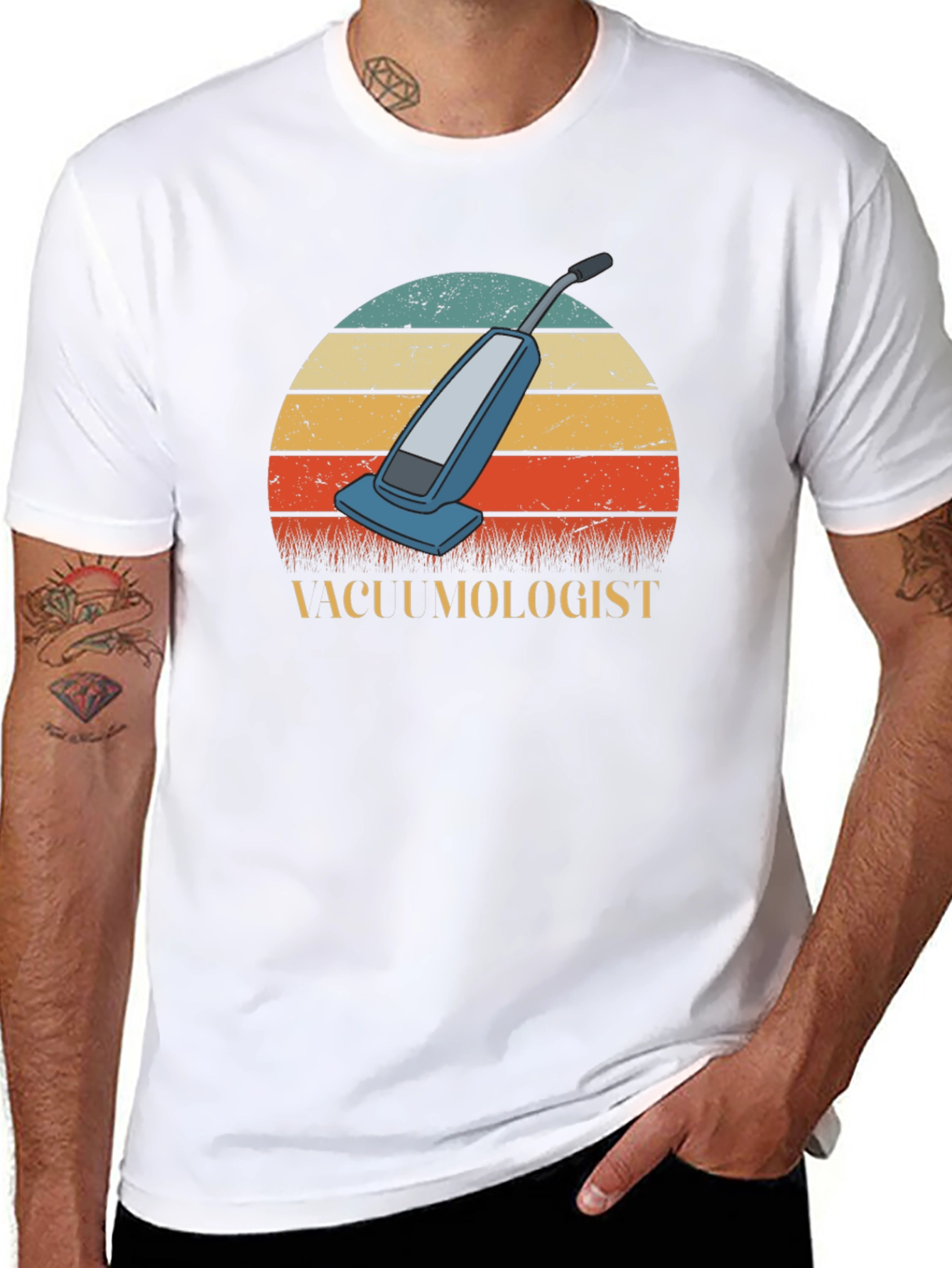 Vacuümologist Retro T-Shirt